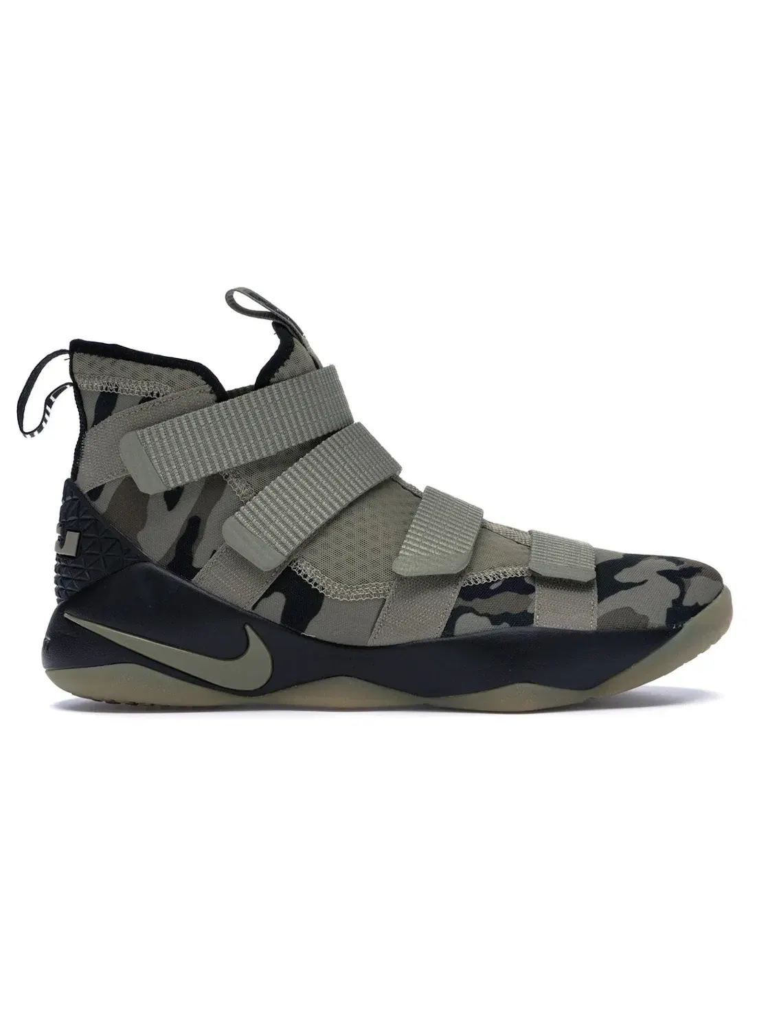 Мужские кроссовки для баскетбола Nike LeBron Zoom Soldier 11 — изображение 1 из 4, оливковый