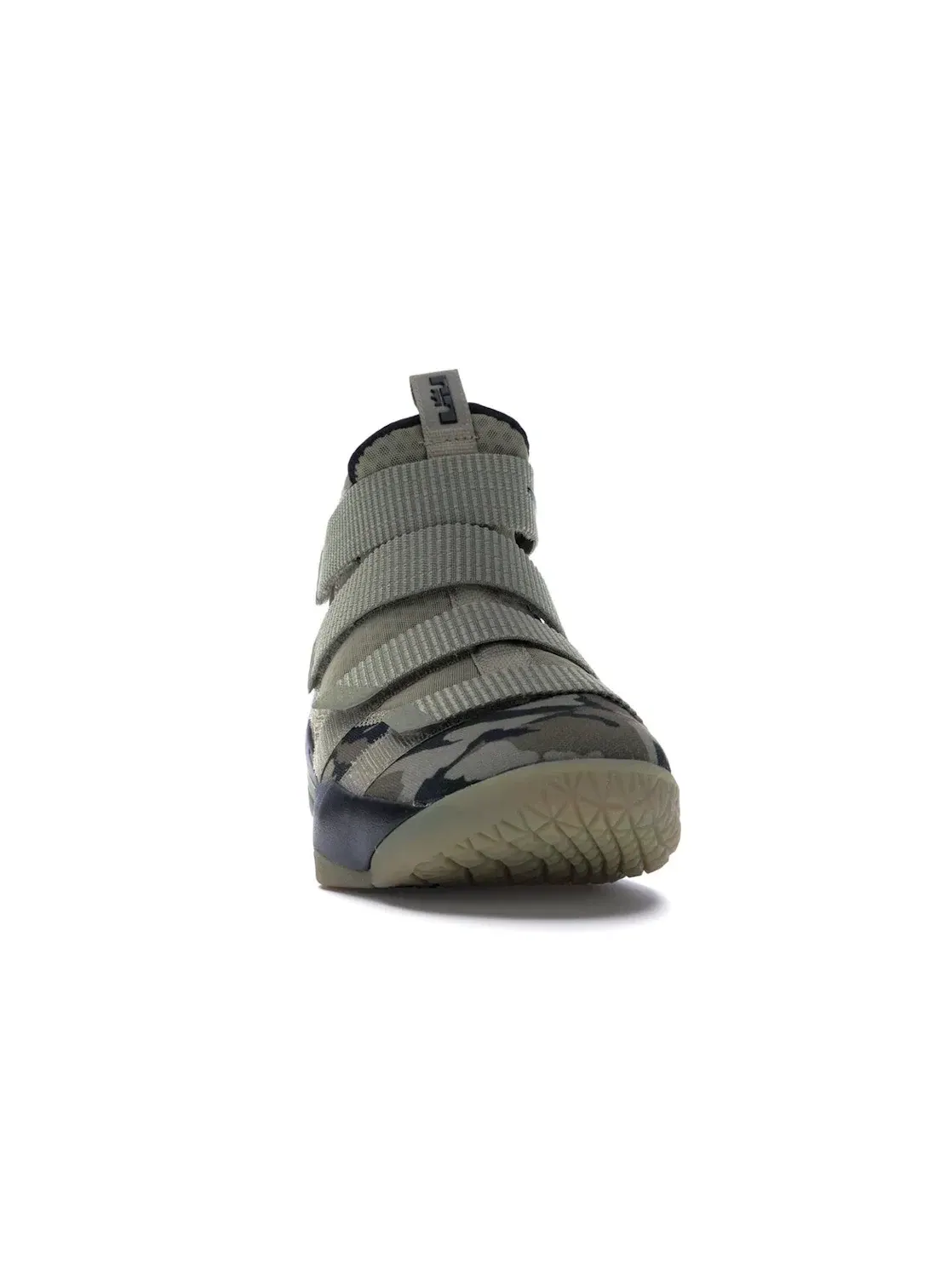 Мужские кроссовки для баскетбола Nike LeBron Zoom Soldier 11 — изображение 2 из 4, оливковый