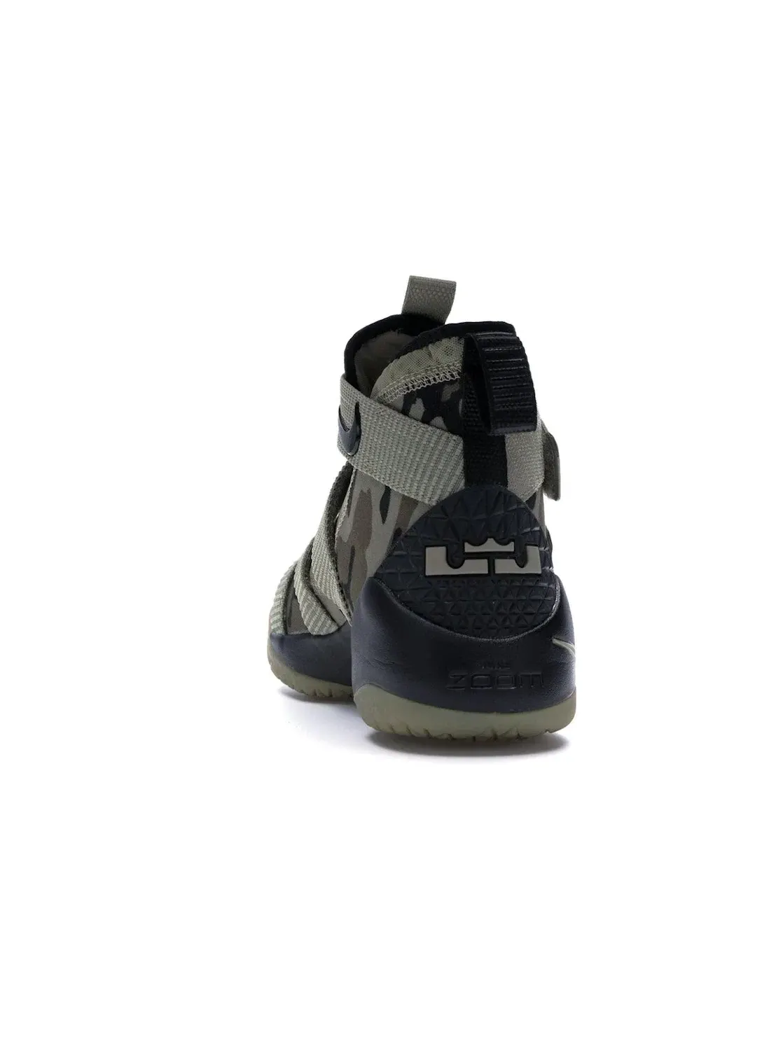 Мужские кроссовки для баскетбола Nike LeBron Zoom Soldier 11 — изображение 4 из 4, оливковый