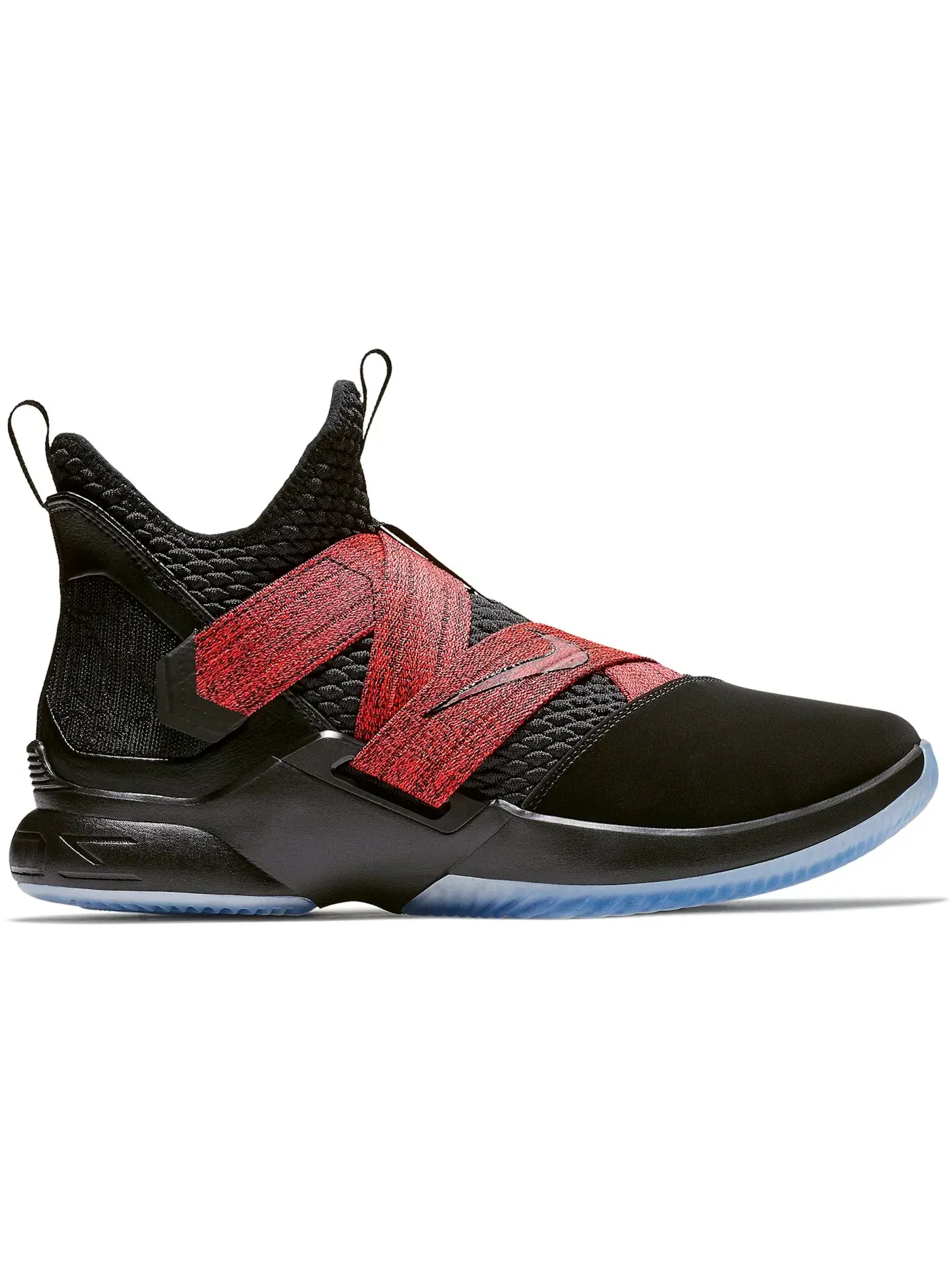 Мужские кроссовки для баскетбола Nike LeBron Zoom Soldier 12 — изображение 1 из 1, черный