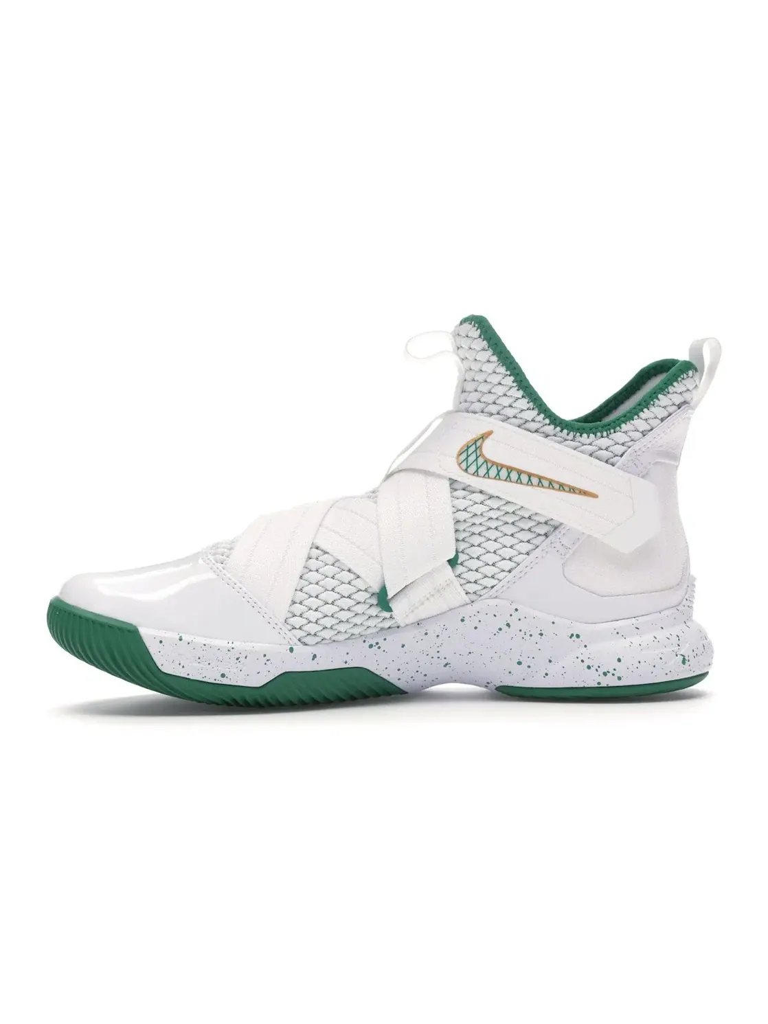 Мужские кроссовки для баскетбола Nike LeBron Zoom Soldier 12 — изображение 3 из 4, белый/мульти