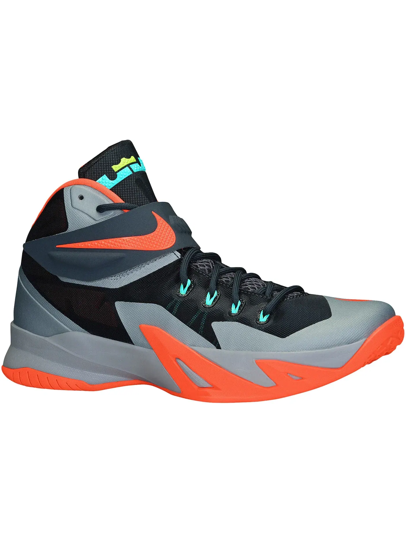 Мужские кроссовки для баскетбола Nike LeBron Zoom Soldier 8 — изображение 1 из 1, темный серый