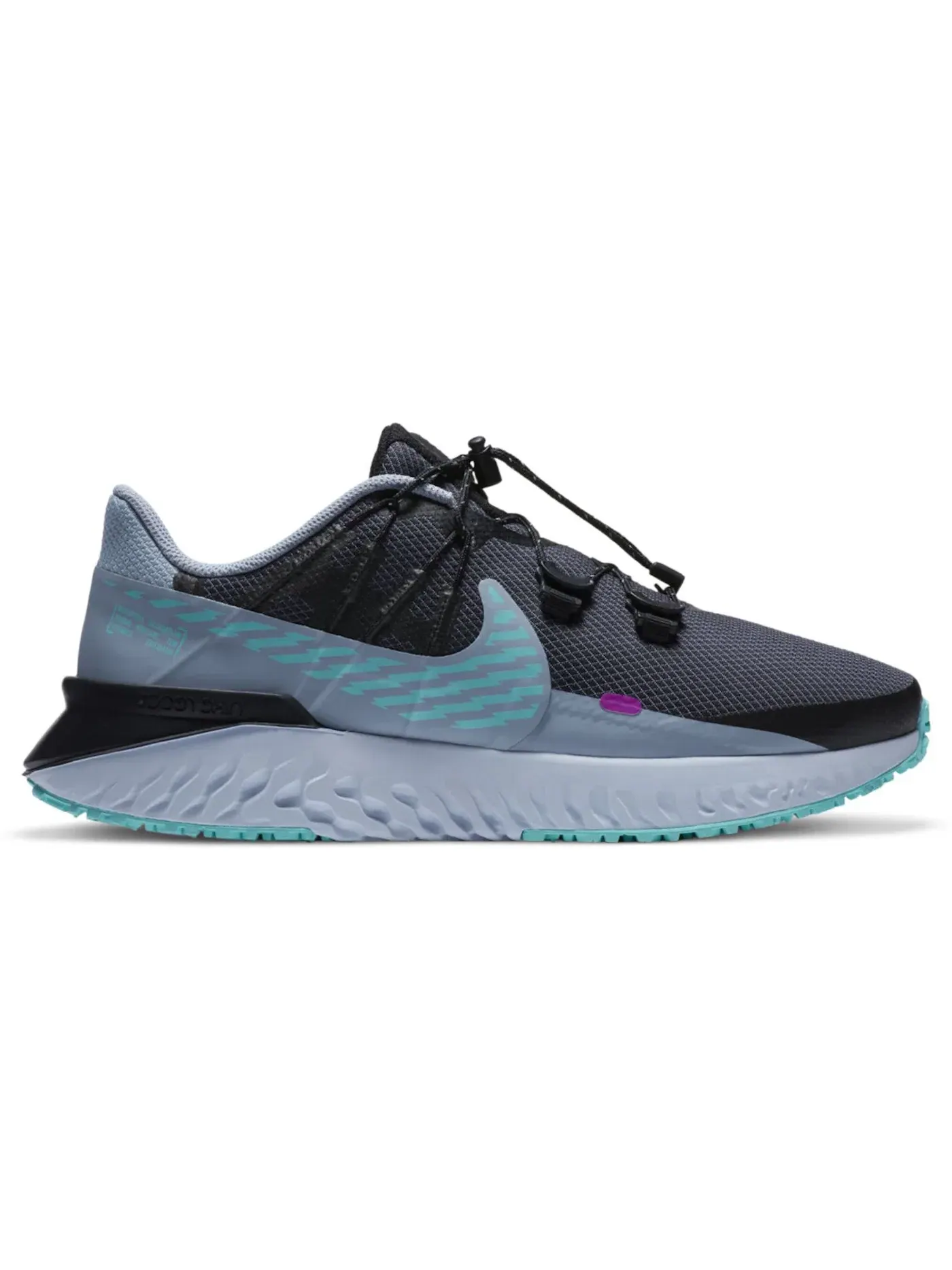Женские кроссовки Lifestyle Nike Legend React 3 Shield — изображение 1 из 1, черный/розовый/зеленый