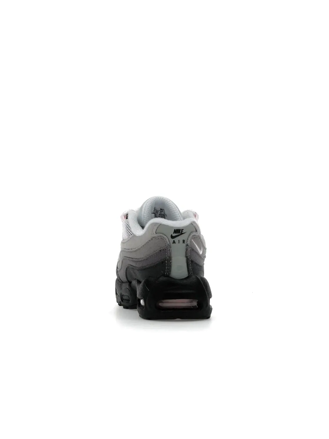 Детские кроссовки с контрастными вставками Nike Little Max '95 Nike — изображение 4 из 4, черный/розовый/серый