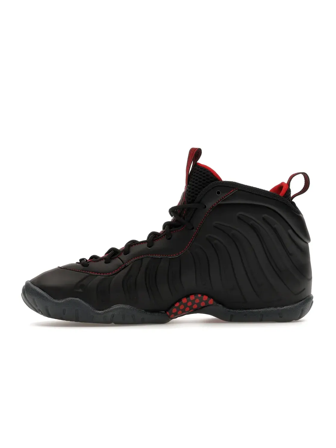 Детские кроссовки Lifestyle Nike Little Posite One — изображение 3 из 4, черный//черный/красный