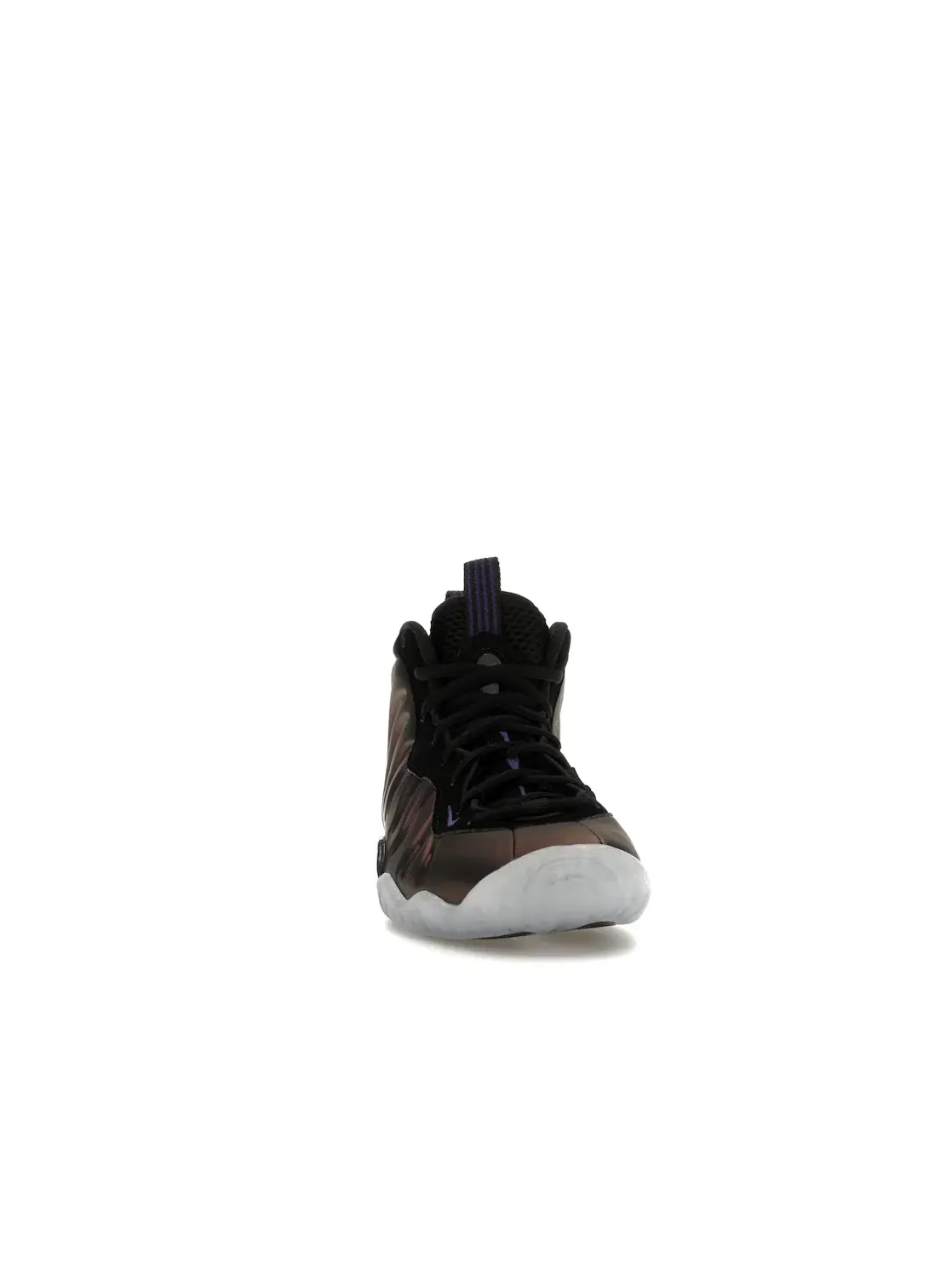 Детские кроссовки Lifestyle Nike Little Posite One — изображение 2 из 4, черный/фиолетовый/черный