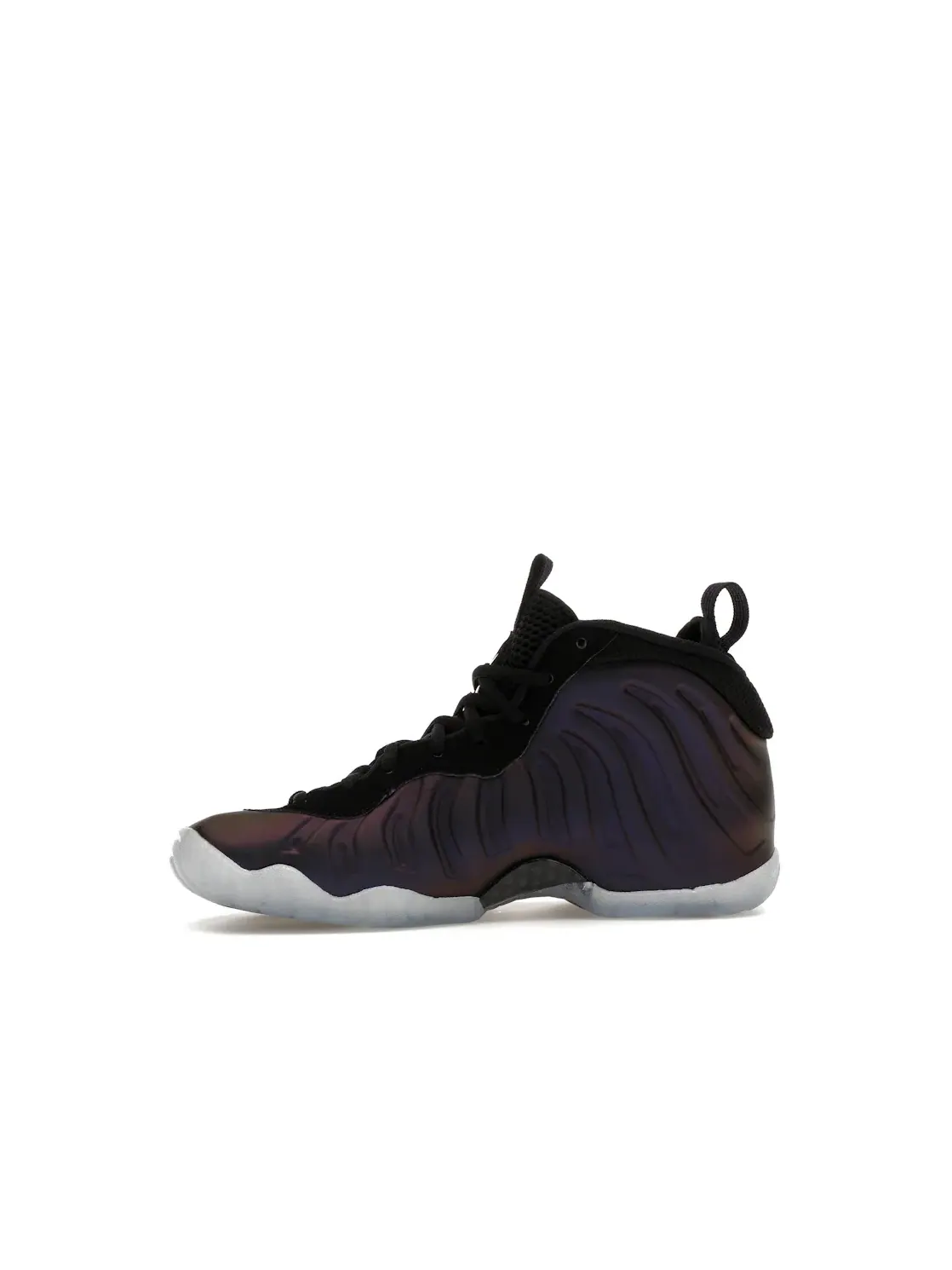 Детские кроссовки Lifestyle Nike Little Posite One — изображение 3 из 4, черный/фиолетовый/черный