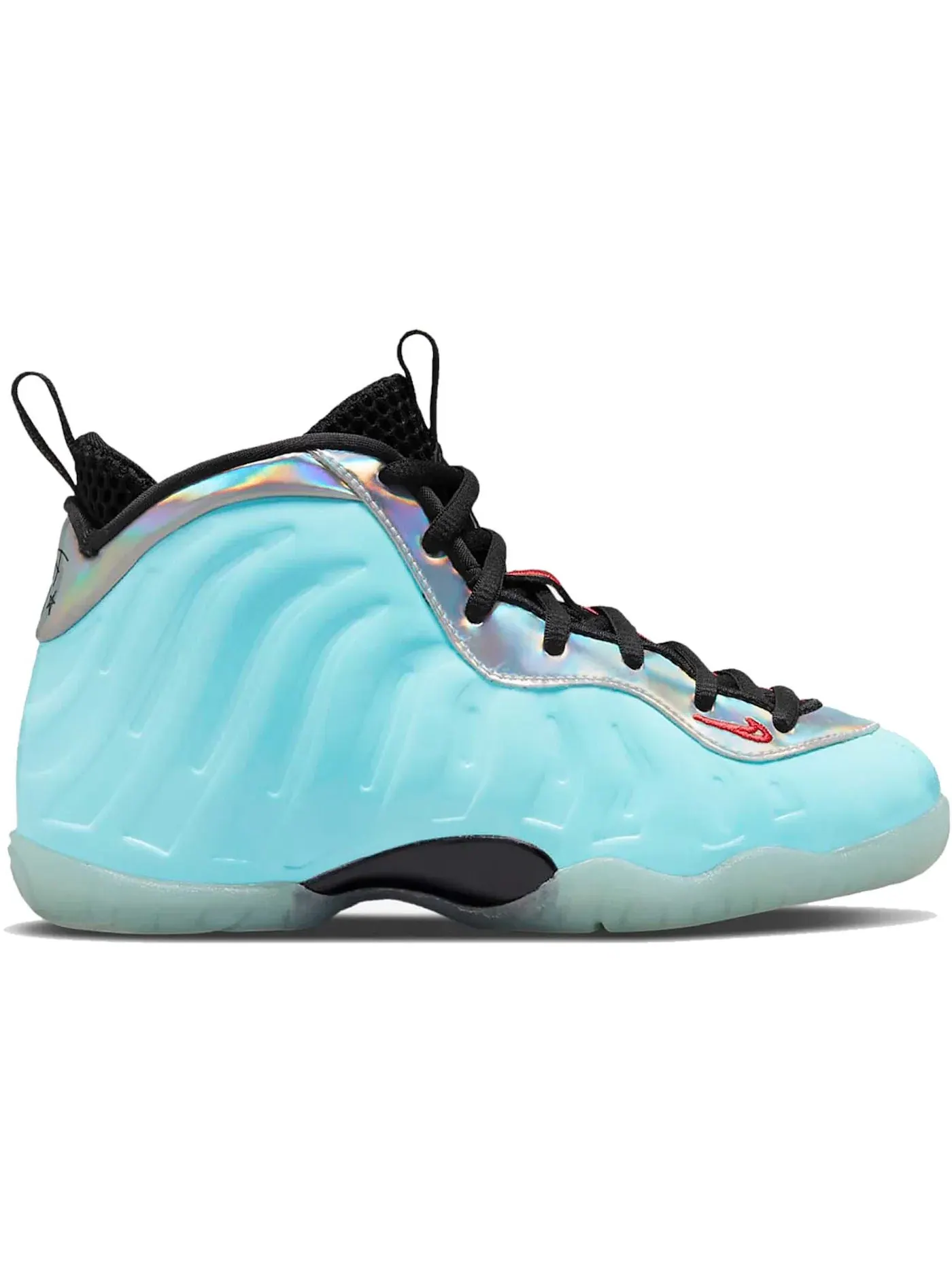 Детские кроссовки Lifestyle Nike Little Posite One — изображение 1 из 1, белый черный красный