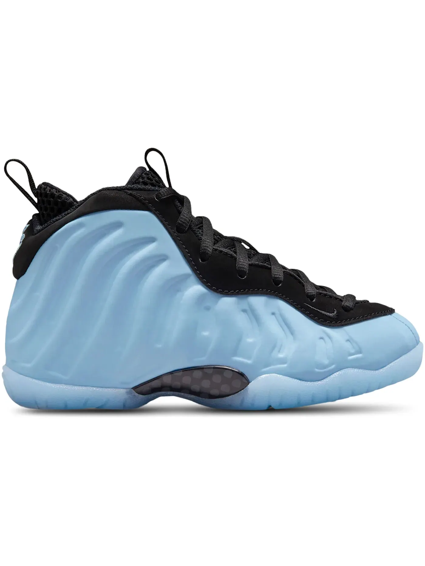 Детские кроссовки с принтом Nike Little Posite One — изображение 1 из 1, синий/черный