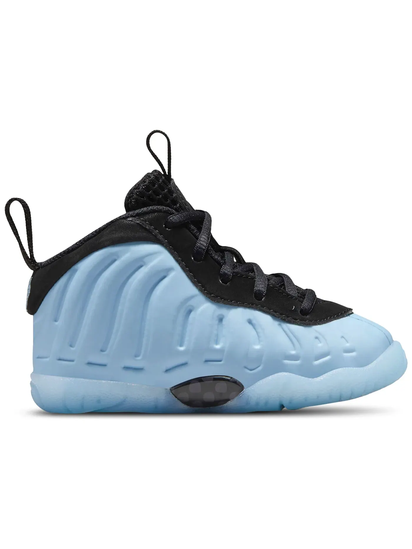 Детские кроссовки с принтом Nike Little Posite One Nike — изображение 1 из 1, синий/черный