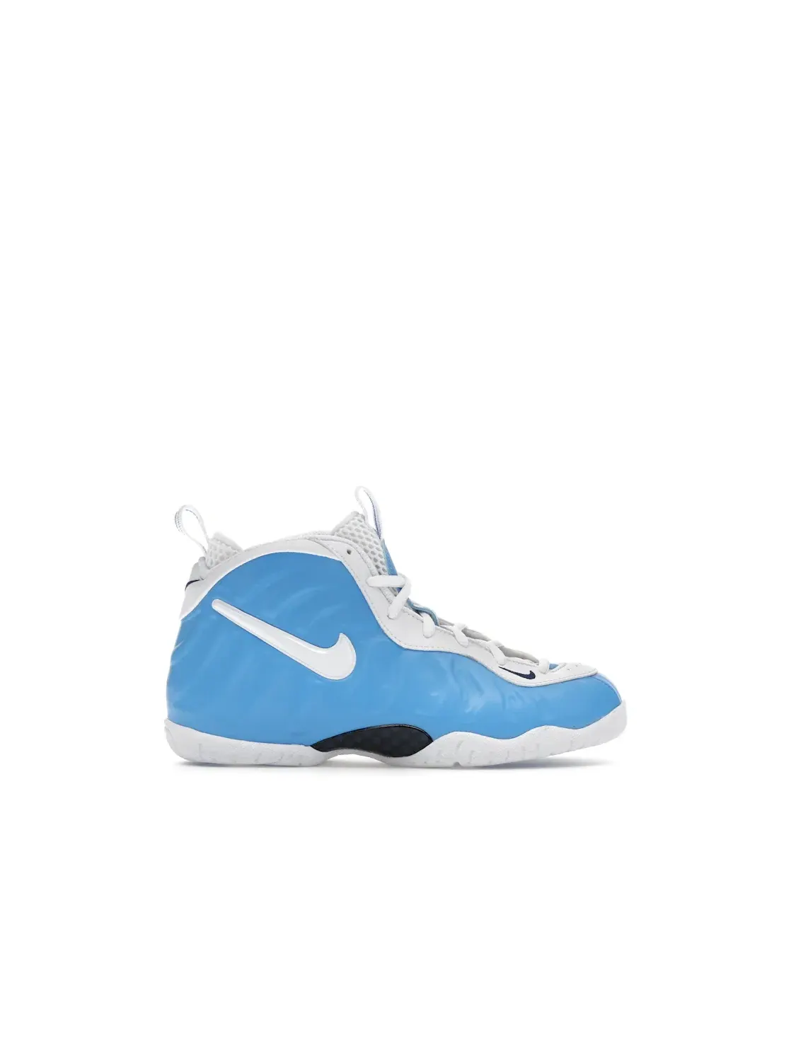 Детские кроссовки Nike Little Posite One University Blue (2026) (PS) — изображение 1 из 4, синий/белый/темно-синий