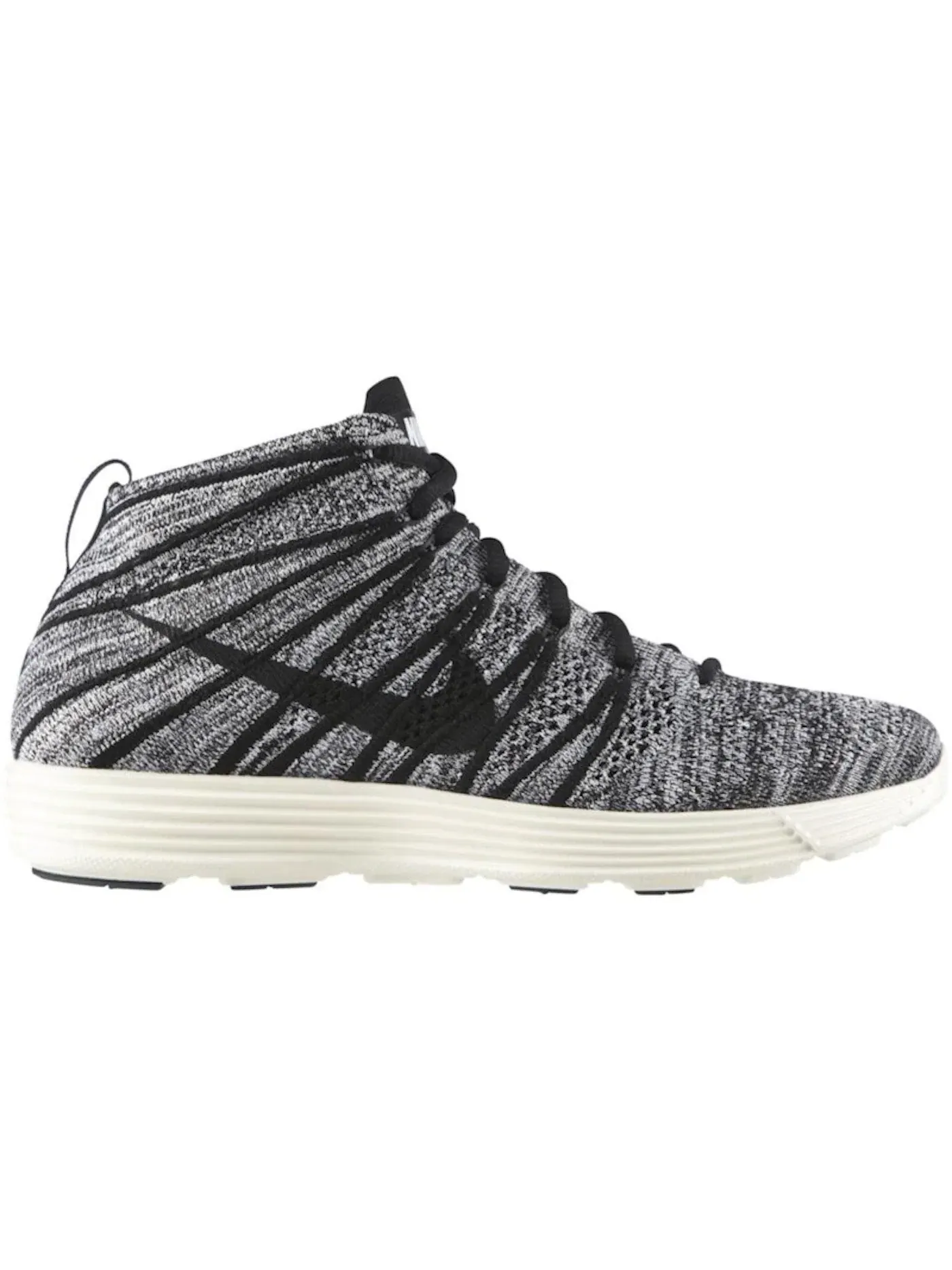 Мужские кроссовки Lifestyle Nike Lunar Flyknit Chukka — изображение 1 из 1, черный/черный белый