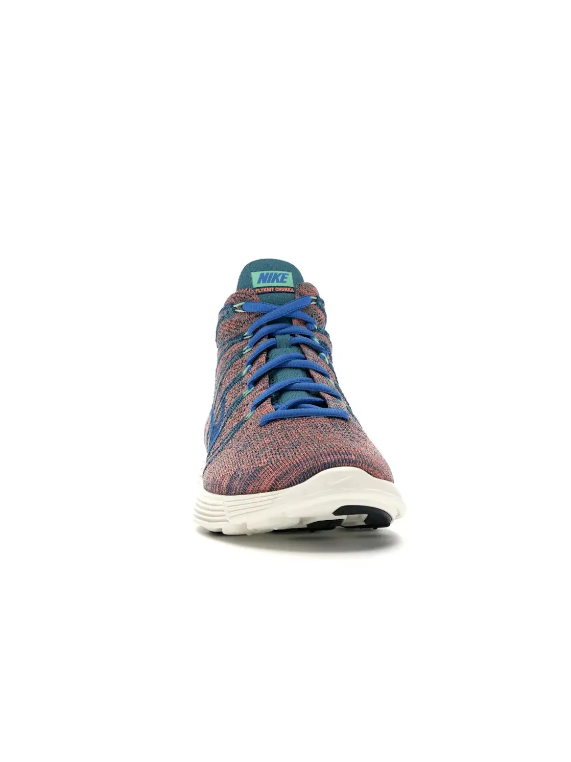 Мужские кроссовки для повседневной носки Nike Lunar Flyknit Chukka — изображение 2 из 4, синий/синий---зеленый