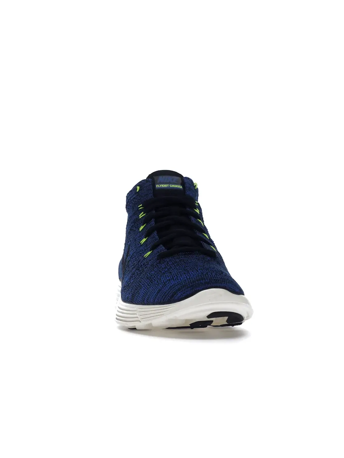Мужские кроссовки Lifestyle Nike Lunar Flyknit Chukka, Dark Obsidian/Dark Obsidian-Gym Royal-Sail — изображение 2 из 4