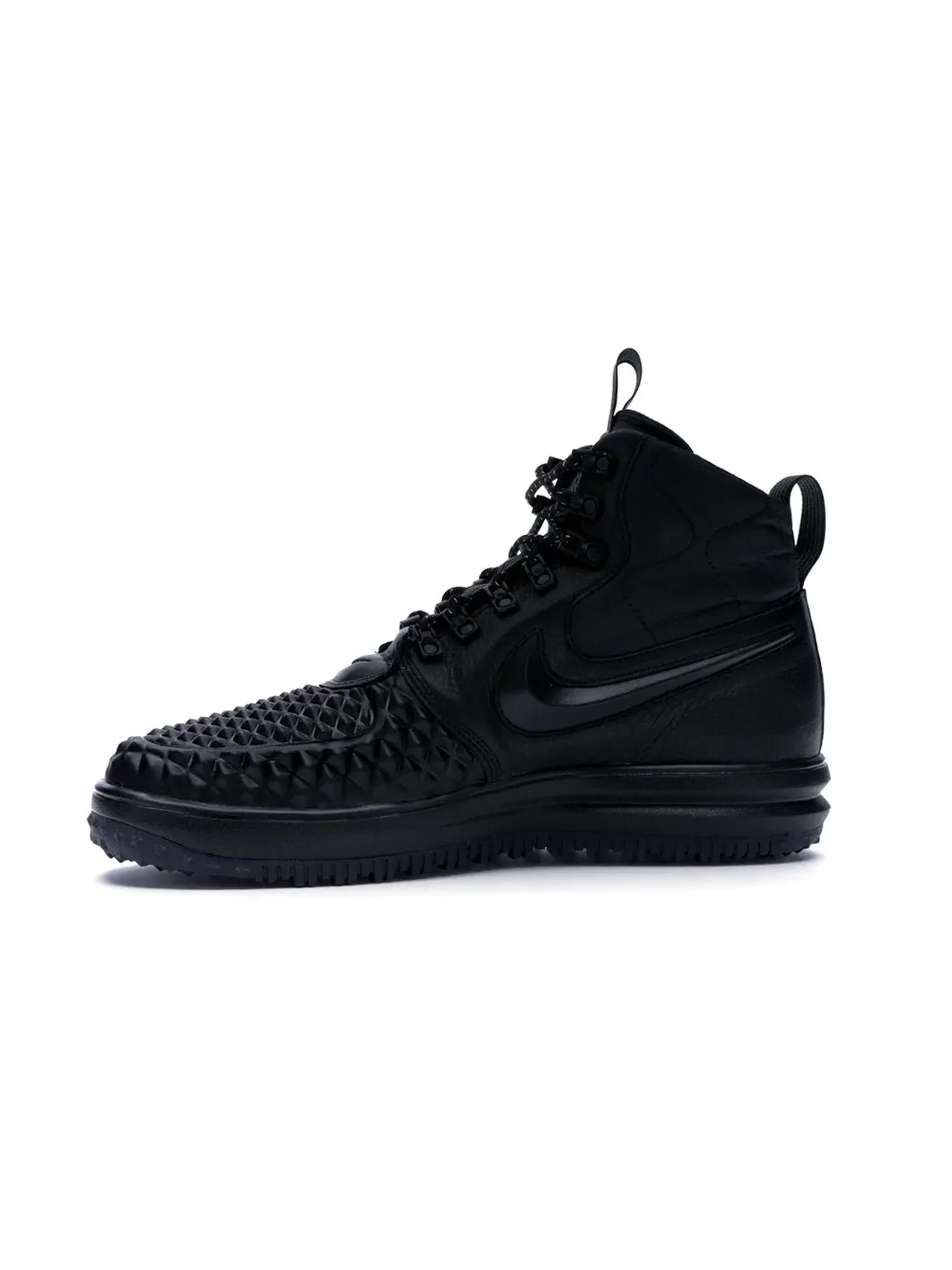 Мужские ботинки с высоким голенищем Nike Lunar Force 1 Duckboot Nike — изображение 3 из 4, черный/черный