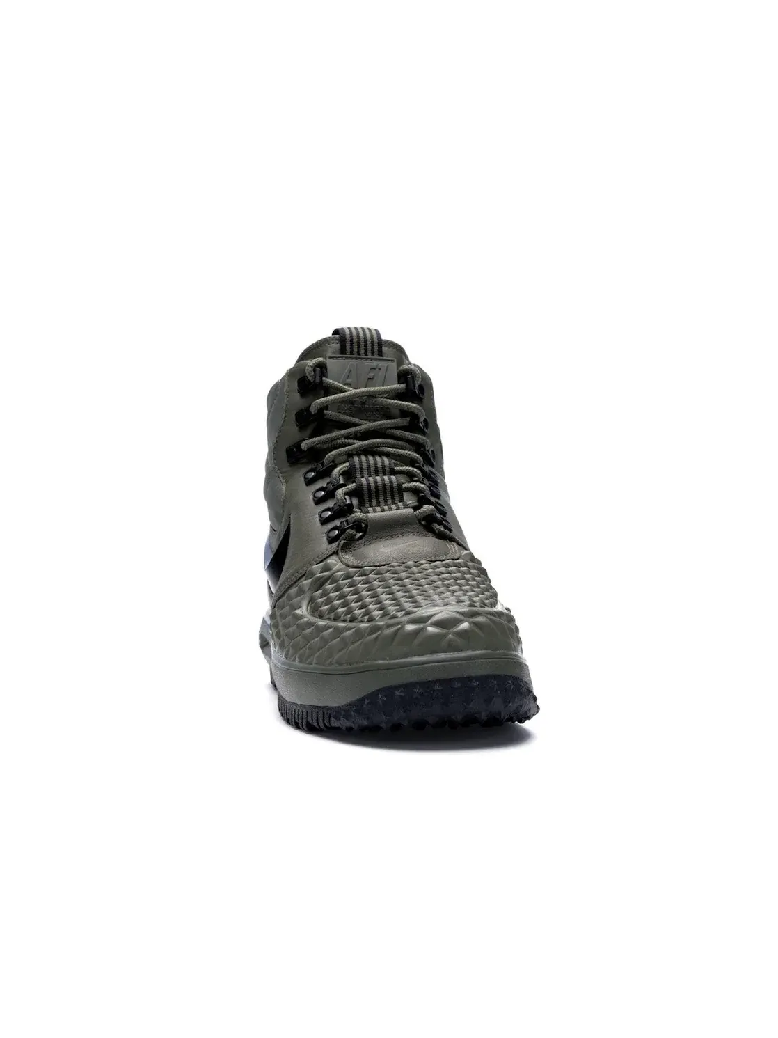 Мужские ботинки водонепроницаемые Nike Lunar Force 1 Duckboot — изображение 2 из 4, оливковый/черный-серый