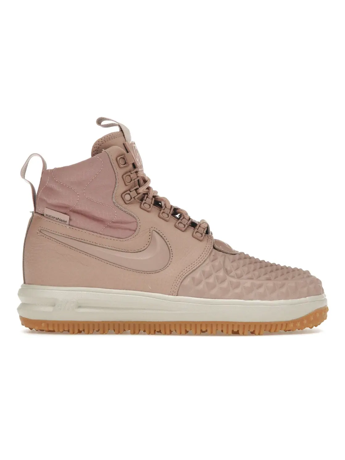 Женские ботинки с высоким берцем Nike Lunar Force 1 Duckboot — изображение 1 из 4, розовый/розовый-черный