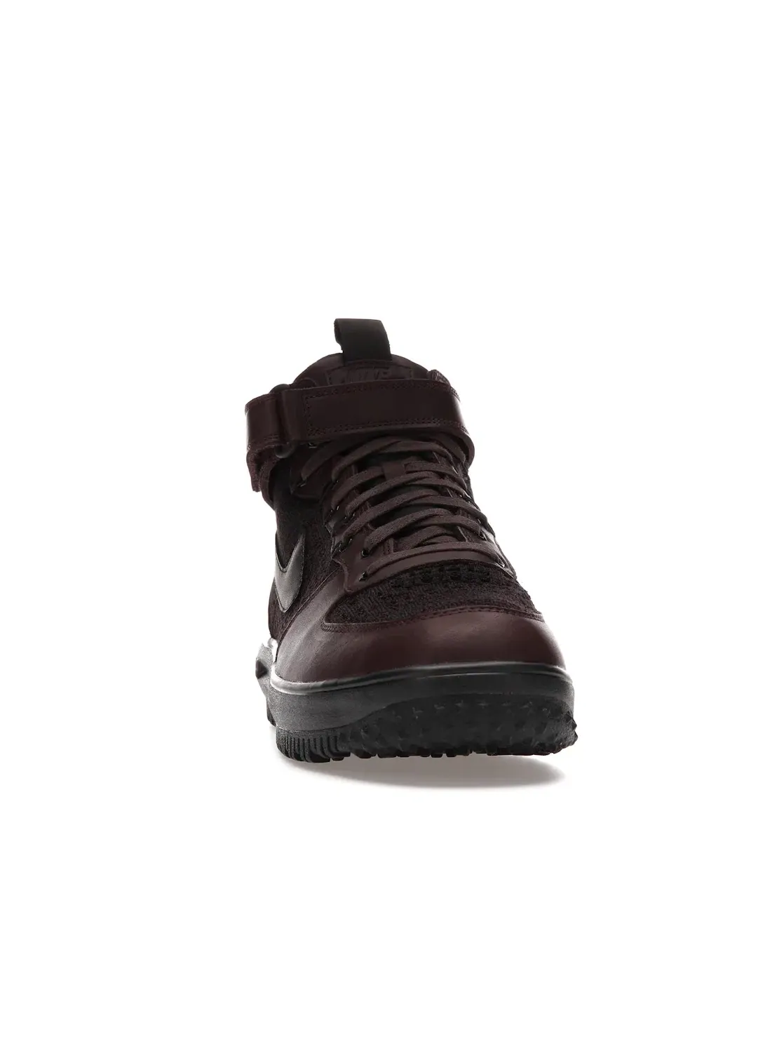 Мужские ботинки с высоким верхом Nike Lunar Force 1 Flyknit Workboot — изображение 2 из 4, глубокий бордовый/черный