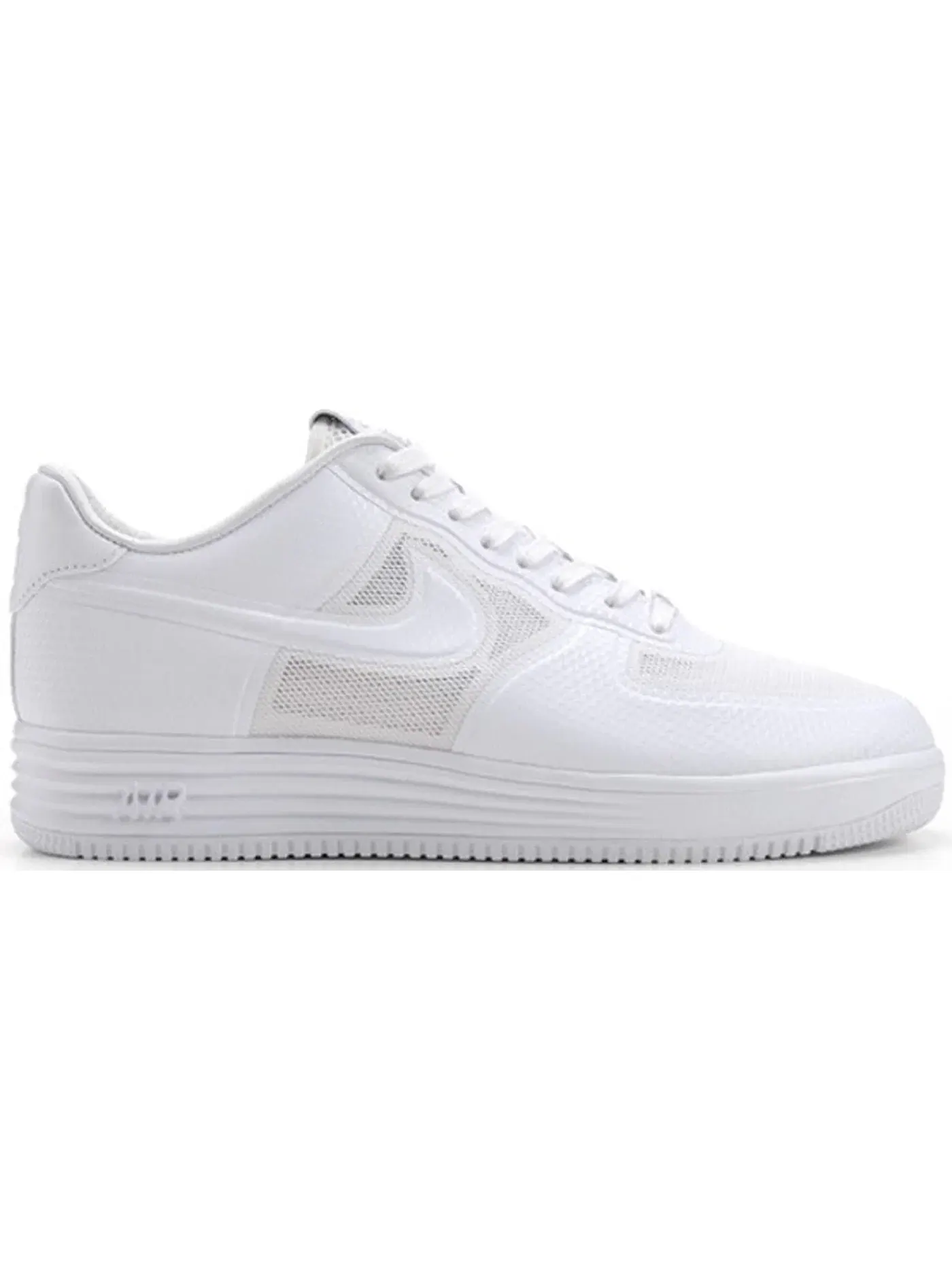 Мужские кроссовки Lifestyle Nike Lunar Force 1 Fuse — изображение 1 из 1, белый/белый