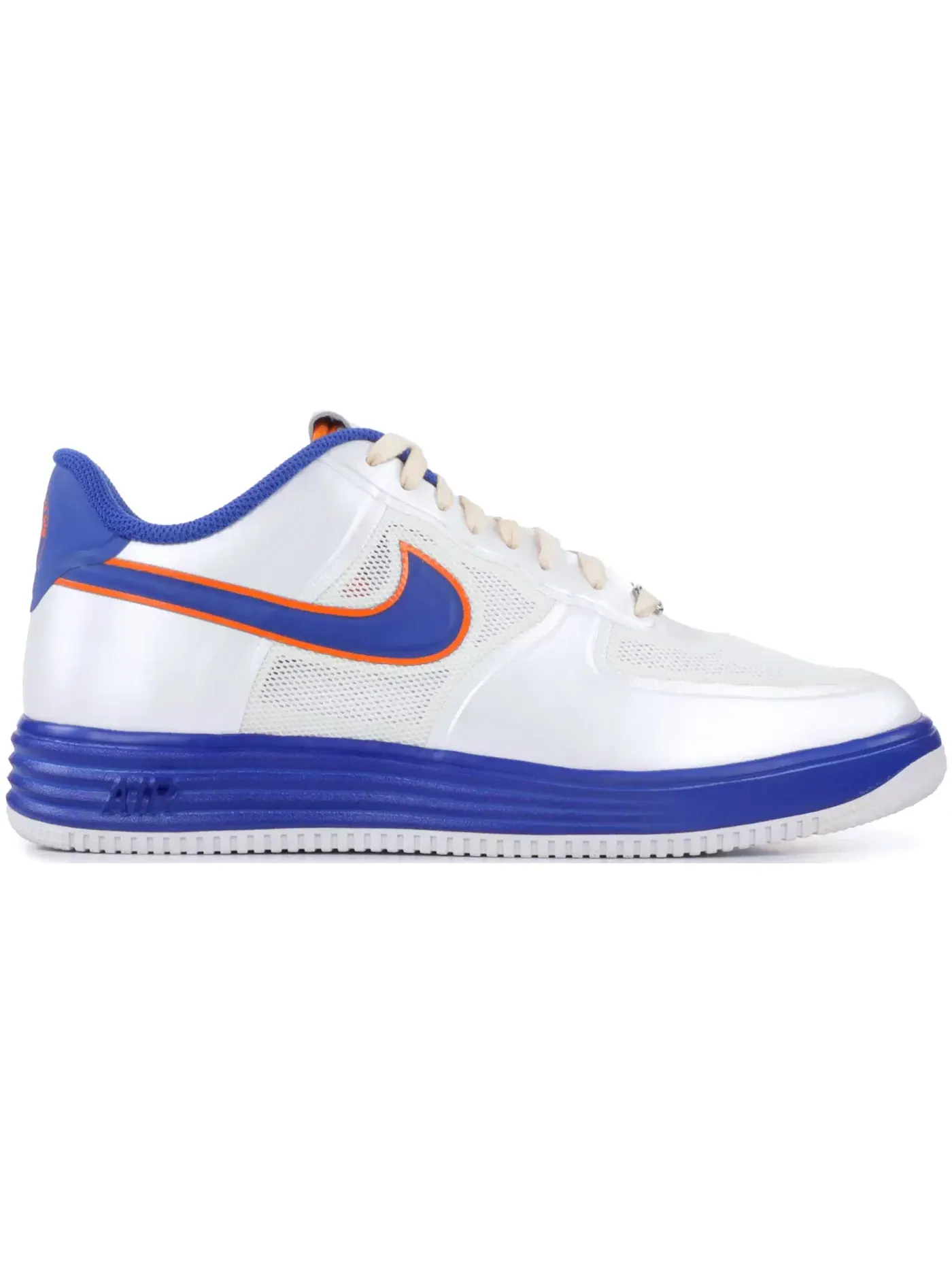 Мужские кроссовки Lifestyle Nike Lunar Force 1 Fuse — изображение 1 из 1, белый/синий-золотистый