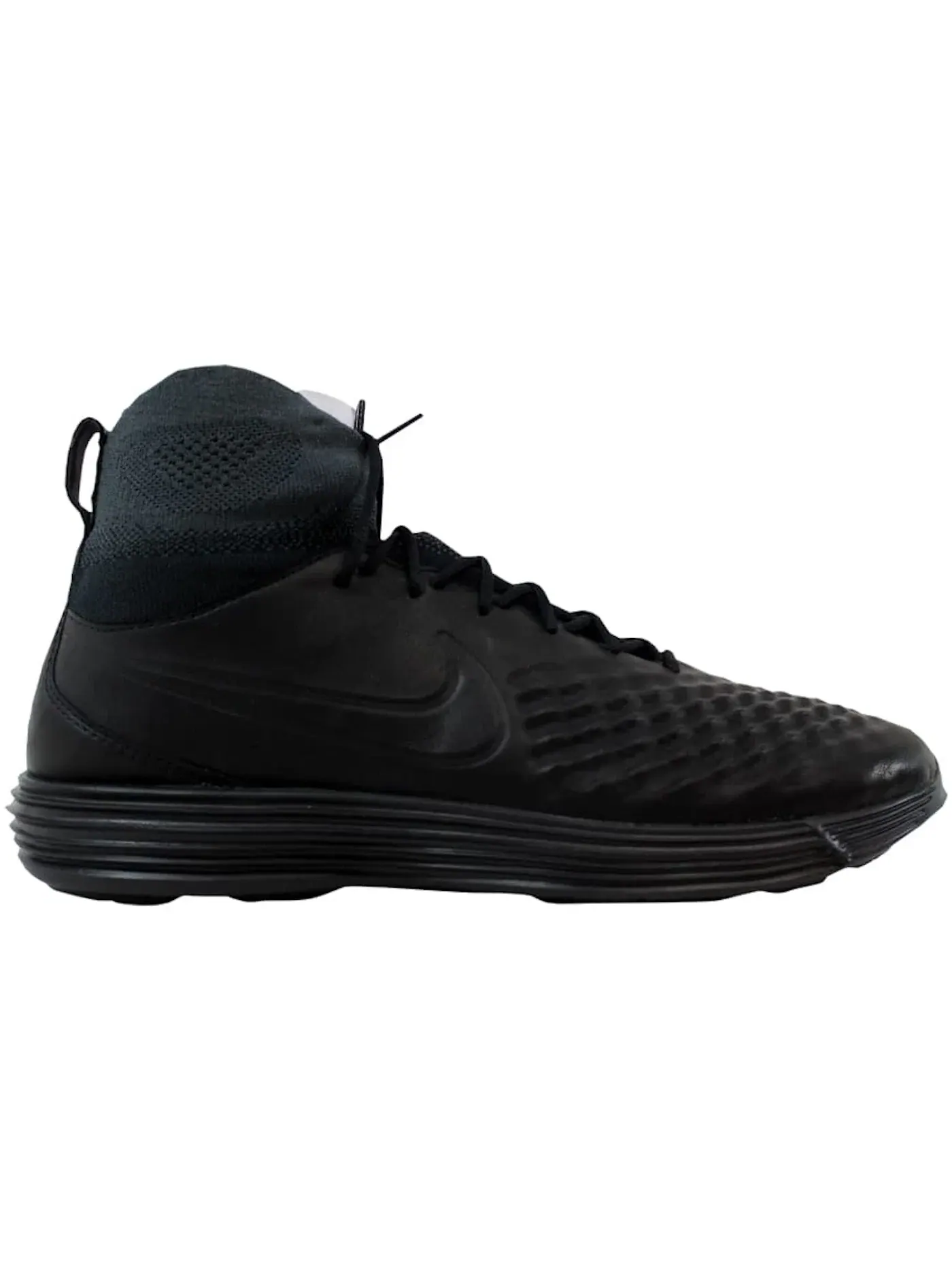 Мужские кроссовки с технологией Flyknit Nike Lunar Magista II 2 Flyknit — изображение 1 из 1, черный черный--белый
