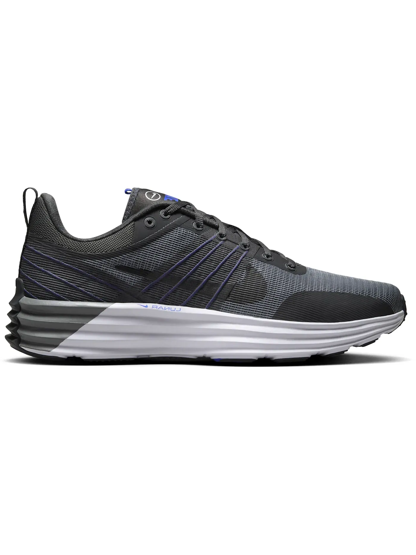 Мужские кроссовки для бега Nike Lunar Roam — изображение 1 из 1, серый/синий/черный