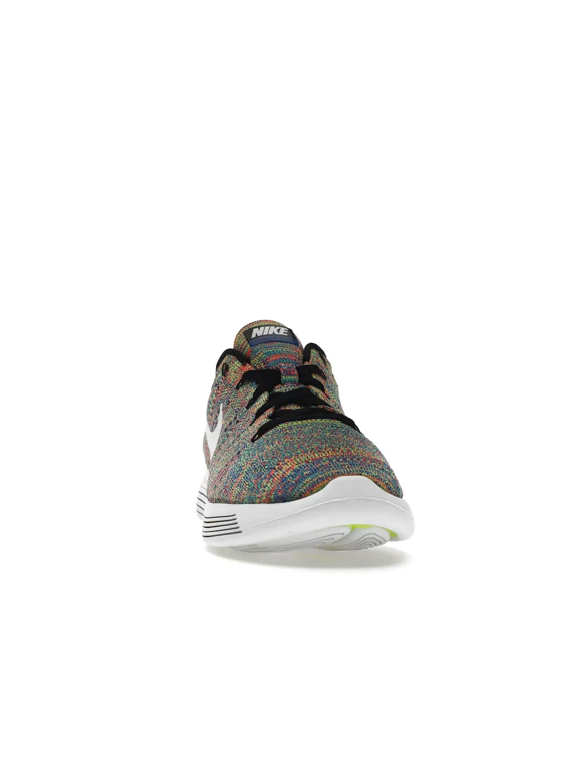Мужские кроссовки Lifestyle Nike LunarEpic Flyknit Low Nike — изображение 2 из 4, черный/белый-синий