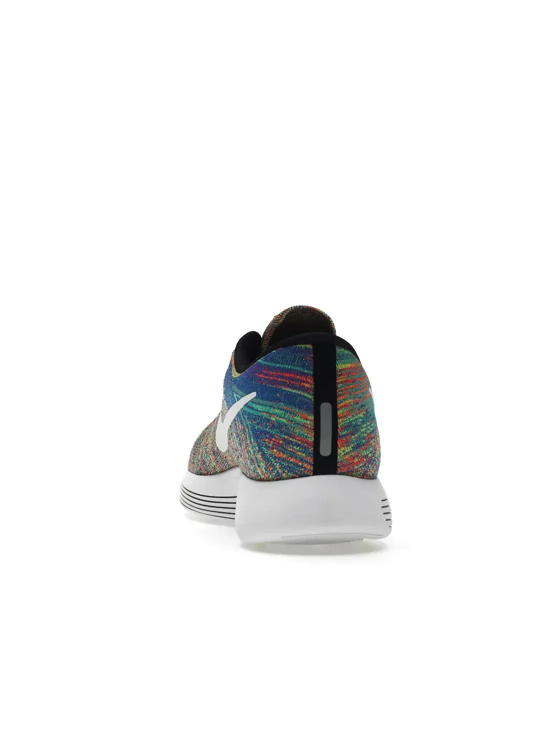 Мужские кроссовки Lifestyle Nike LunarEpic Flyknit Low Nike — изображение 4 из 4, черный/белый-синий