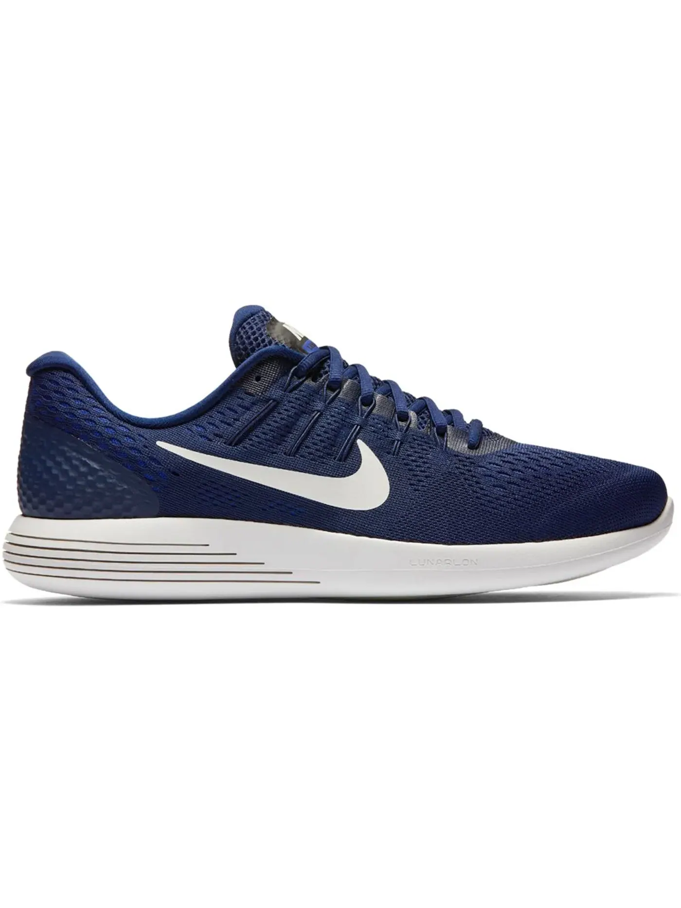Мужские кроссовки для повседневной носки Nike Lunarglide 8 — изображение 1 из 1, синий белый черный