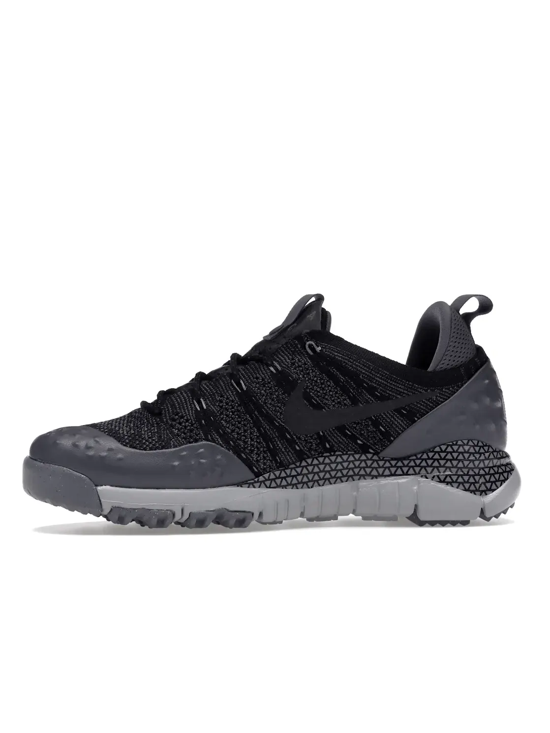 Мужские кроссовки с высоким верхом Nike Lupinek Flyknit ACG Low Nike — изображение 3 из 4, серый/черный