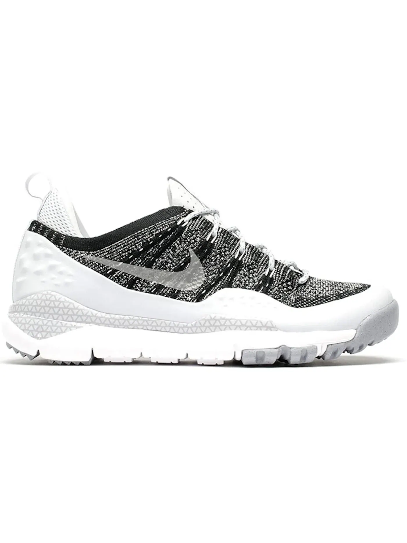 Мужские кроссовки с верхом Flyknit Nike Lupinek Flyknit Low Nike — изображение 1 из 1, черный/платиновый-серый
