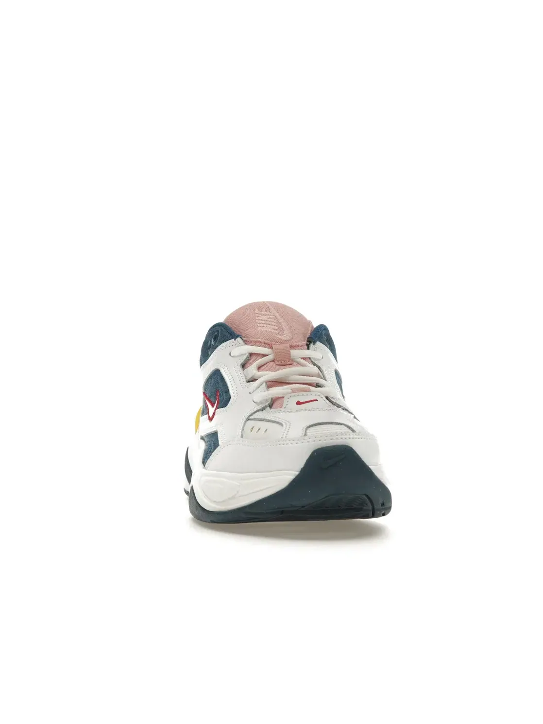 Женские кроссовки с массивной подошвой Nike M2K Tekno Nike — изображение 2 из 4, синий/белый-желтый