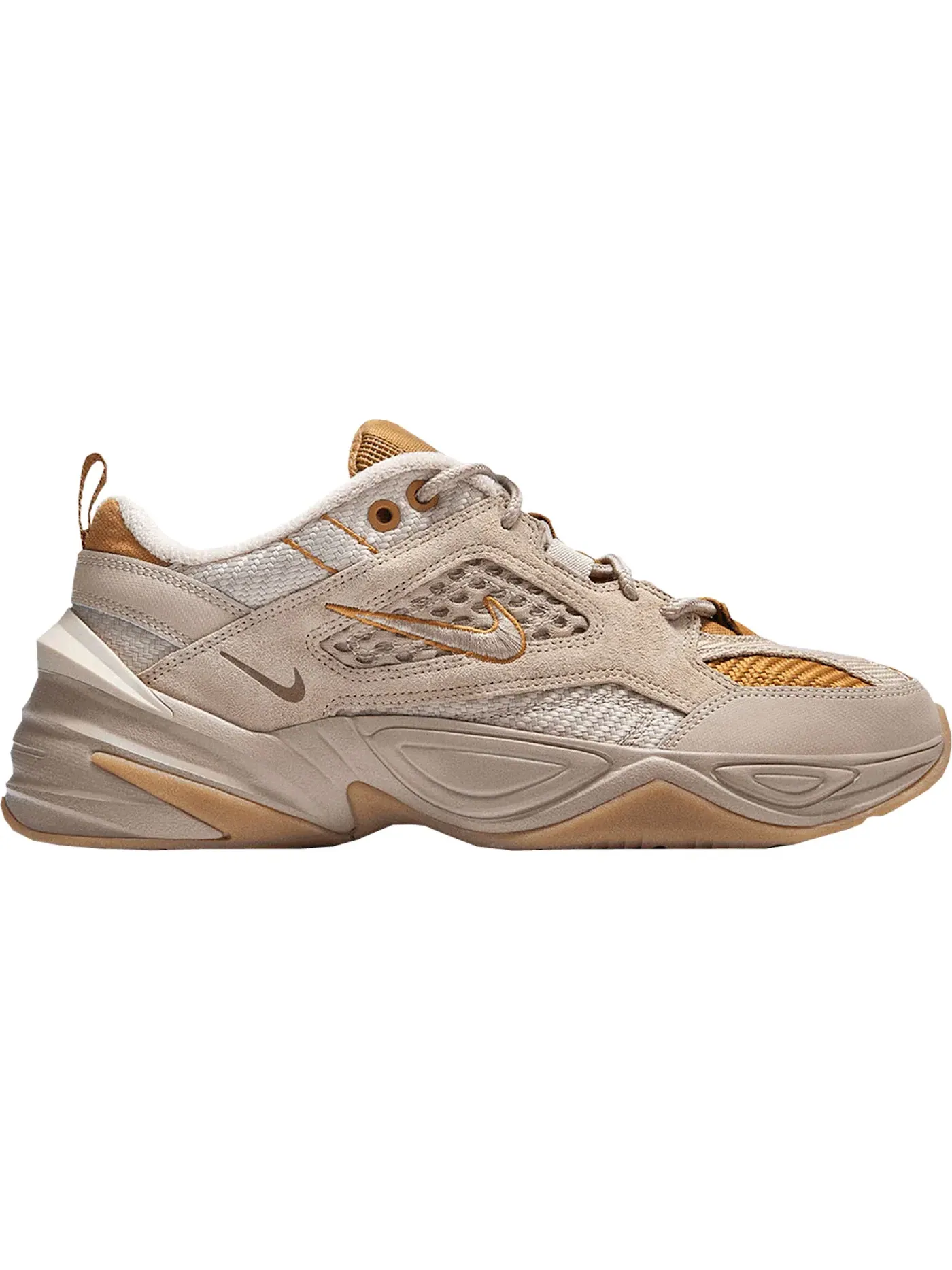Мужские кроссовки с замшевым верхом Nike M2K Tekno Nike — изображение 1 из 1, коричневый