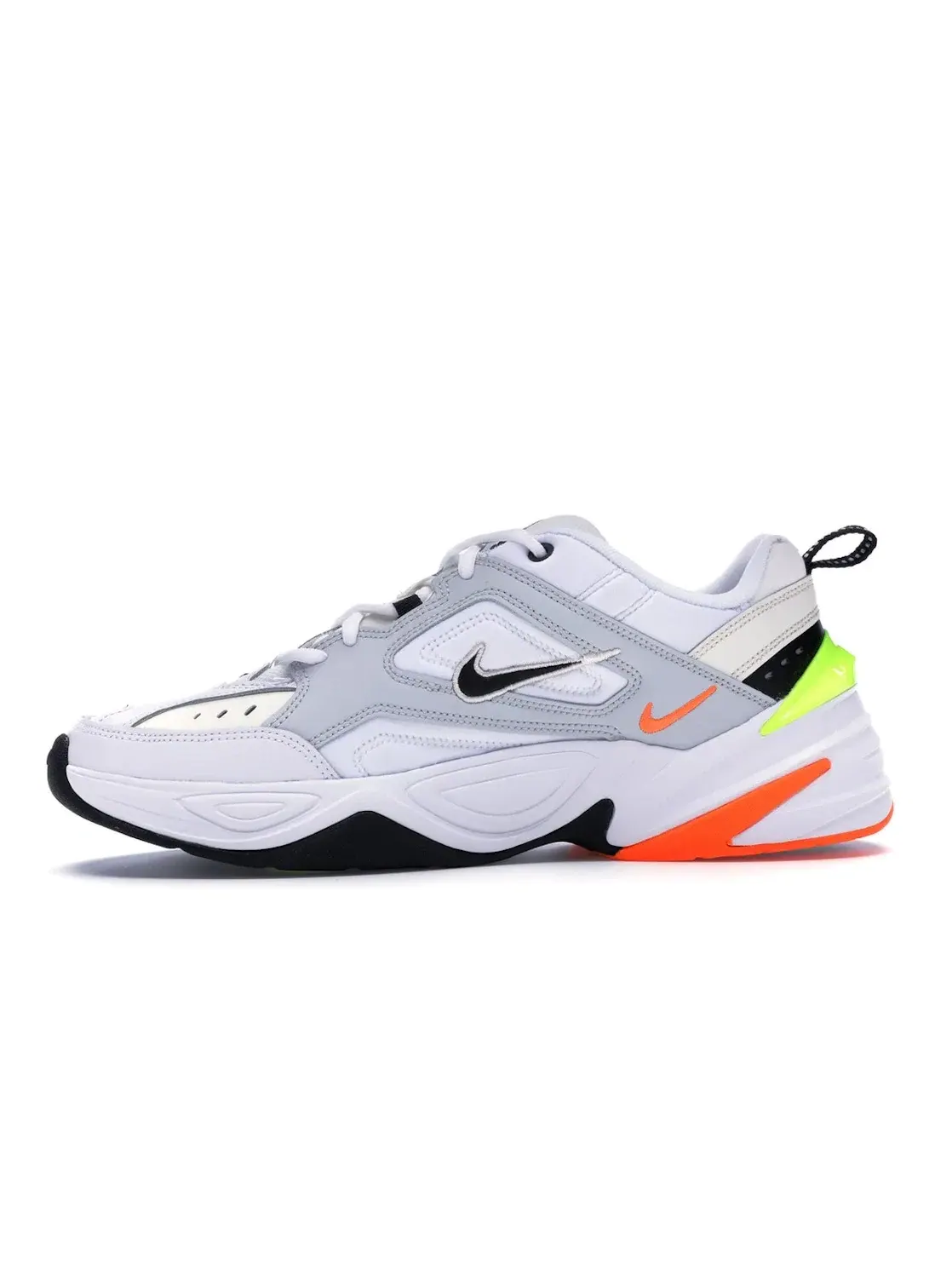 Мужские кроссовки Lifestyle с ретро-дизайном Nike M2K Tekno Nike — изображение 3 из 4, платиновый белый черный