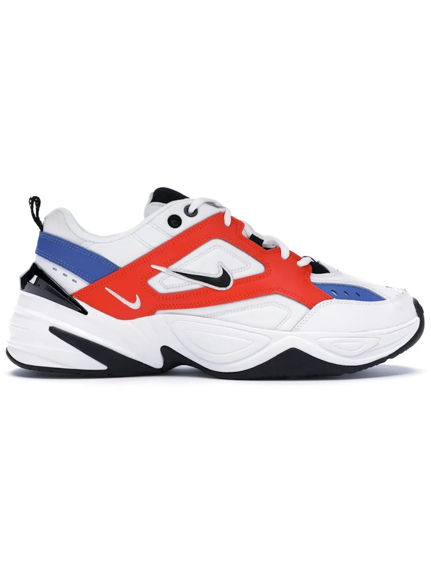 Мужские кроссовки Lifestyle Nike M2K Tekno — изображение 1 из 1, белый/черный-оранжевый