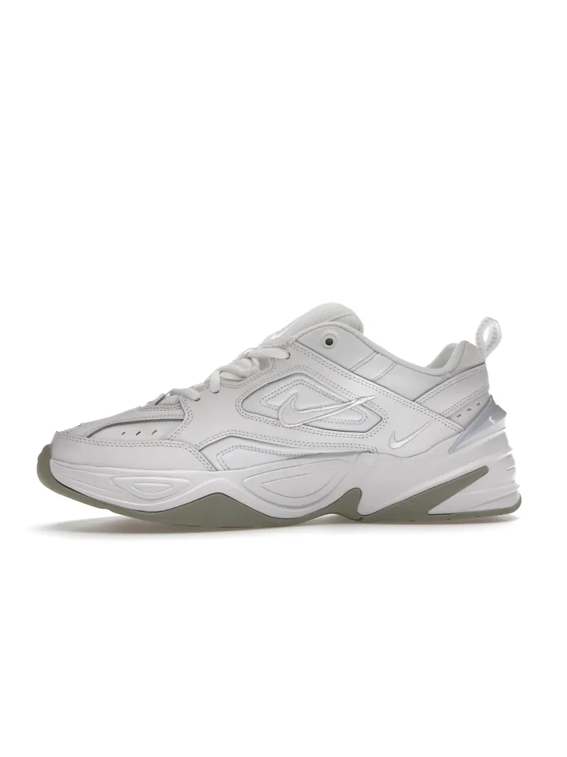 Мужские кроссовки Lifestyle с ретро-дизайном Nike M2K Tekno — изображение 3 из 4, белый/белый-платиновый