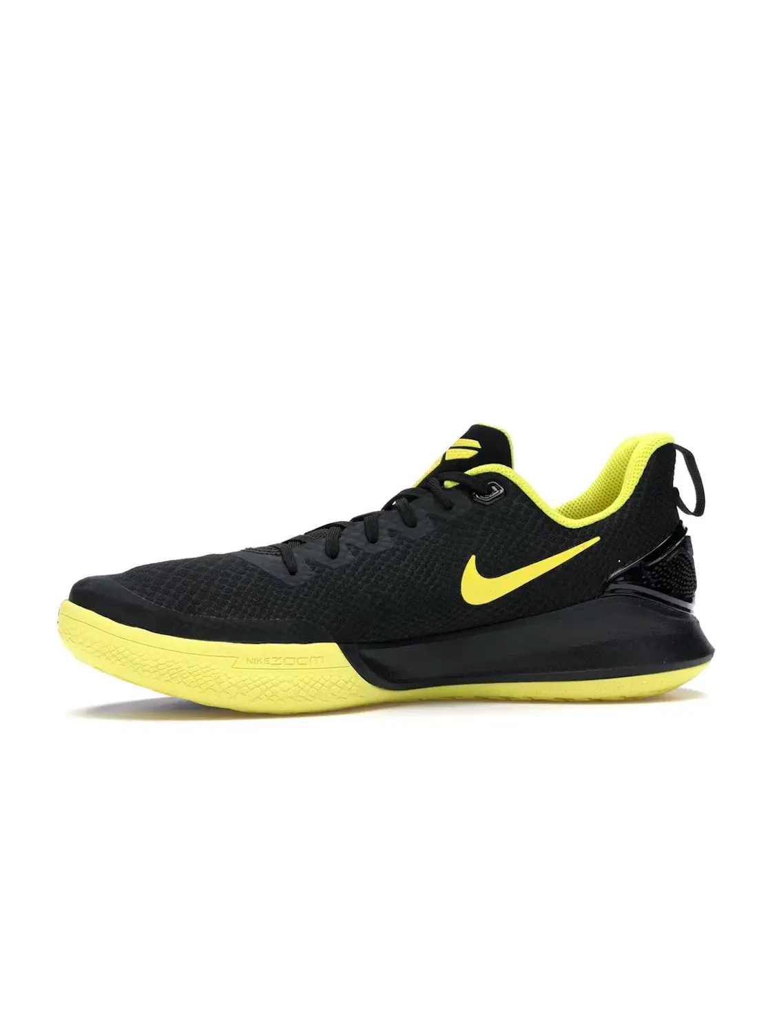 Мужские кроссовки для баскетбола Nike Mamba Focus — изображение 3 из 4, черный/черный--желтый