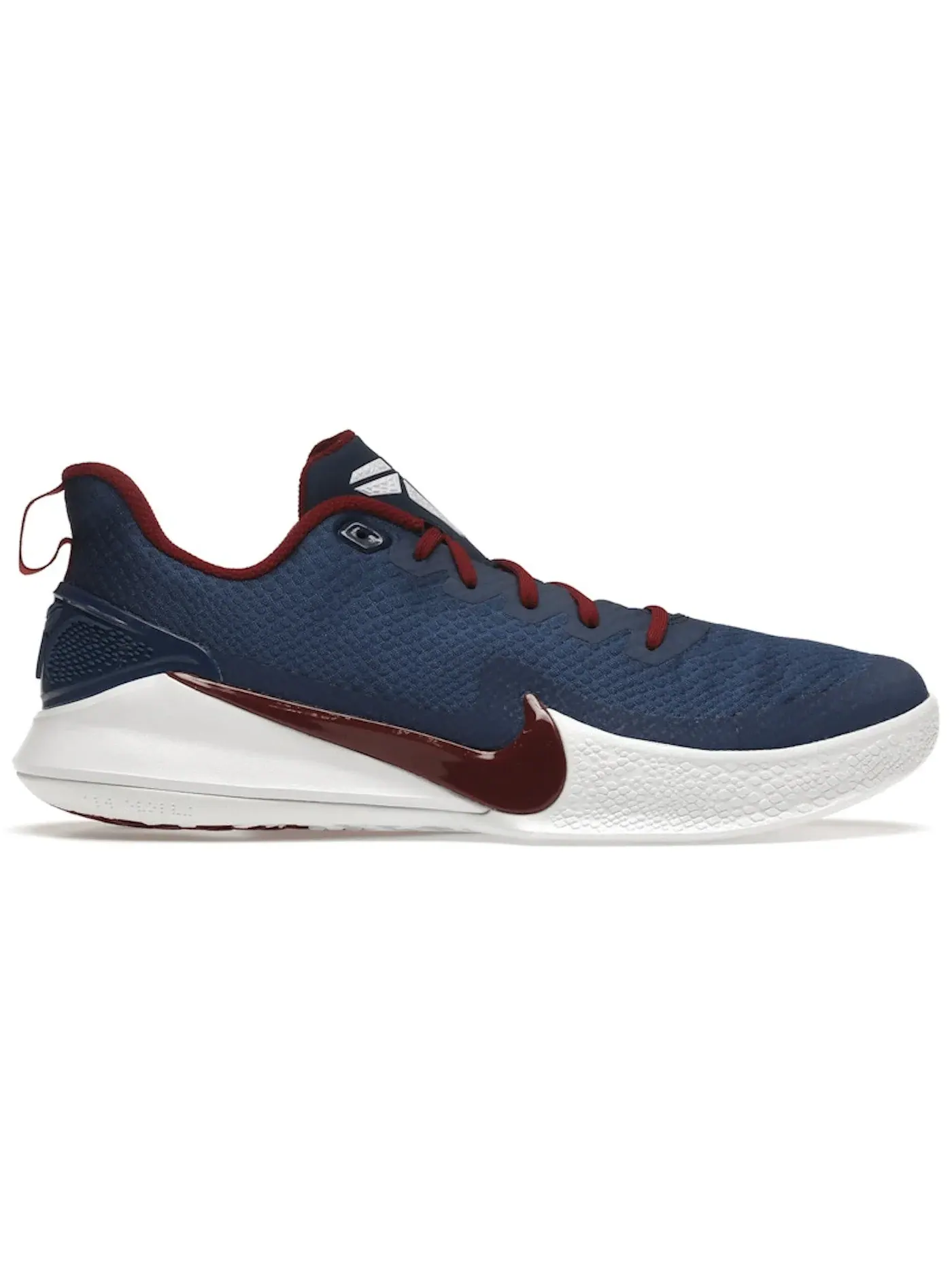 Мужские кроссовки для баскетбола Nike Mamba Focus — изображение 1 из 1, синий/красный-белый