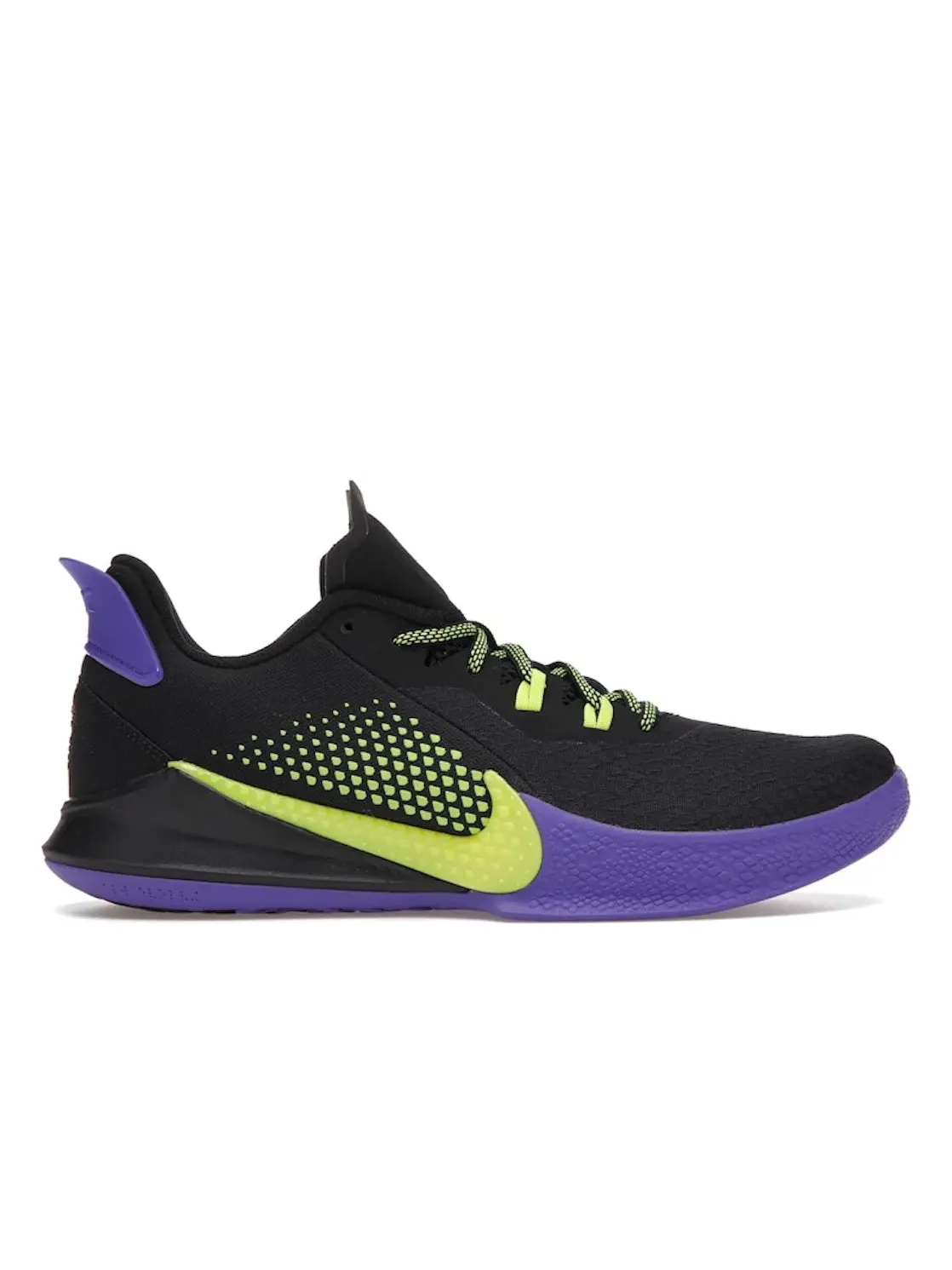 Мужские кроссовки для баскетбола Nike Mamba Fury — изображение 1 из 4, черный/фиолетовый
