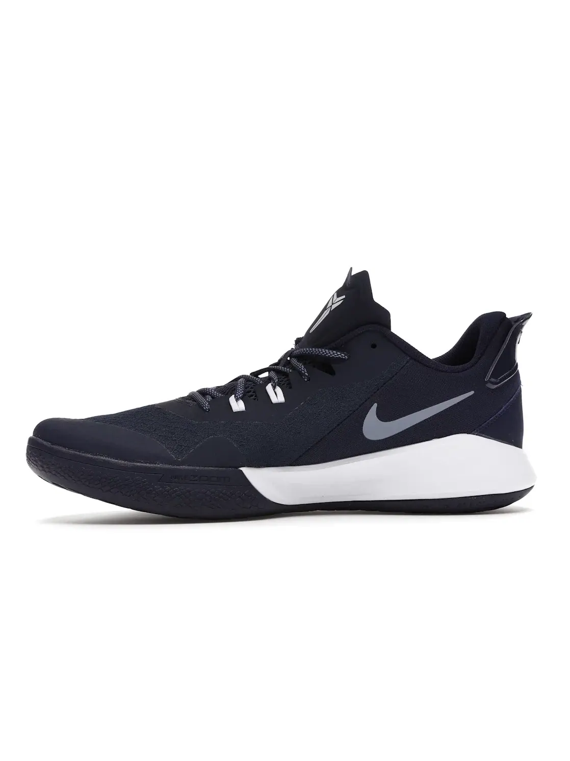 Мужские кроссовки с сетчатым верхом Nike Mamba Fury — изображение 3 из 4, темно-синий/белый