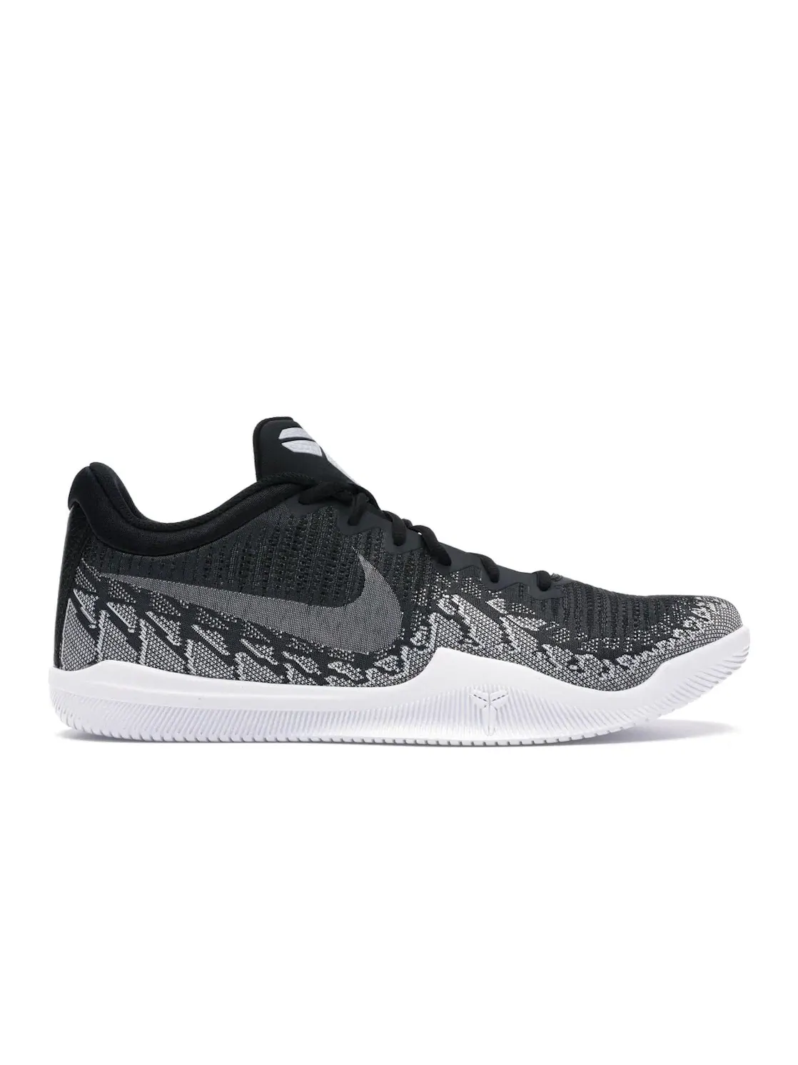 Мужские кроссовки баскетбольные Nike Mamba Rage — изображение 1 из 4, белый-черный