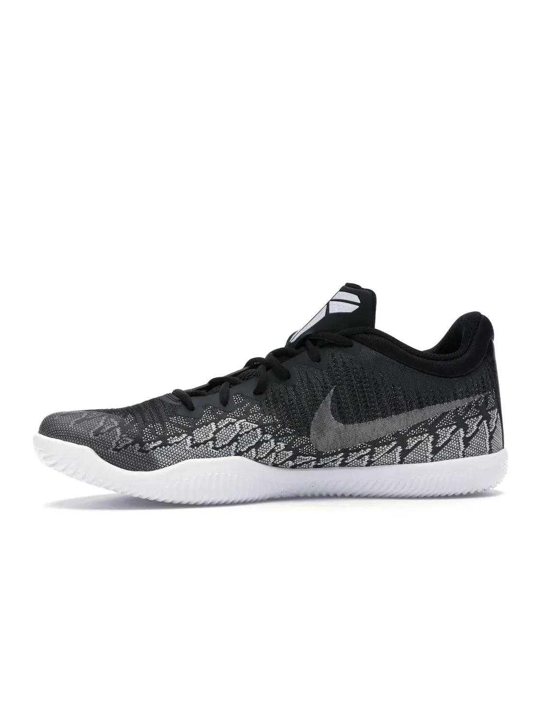 Мужские кроссовки баскетбольные Nike Mamba Rage — изображение 3 из 4, белый-черный