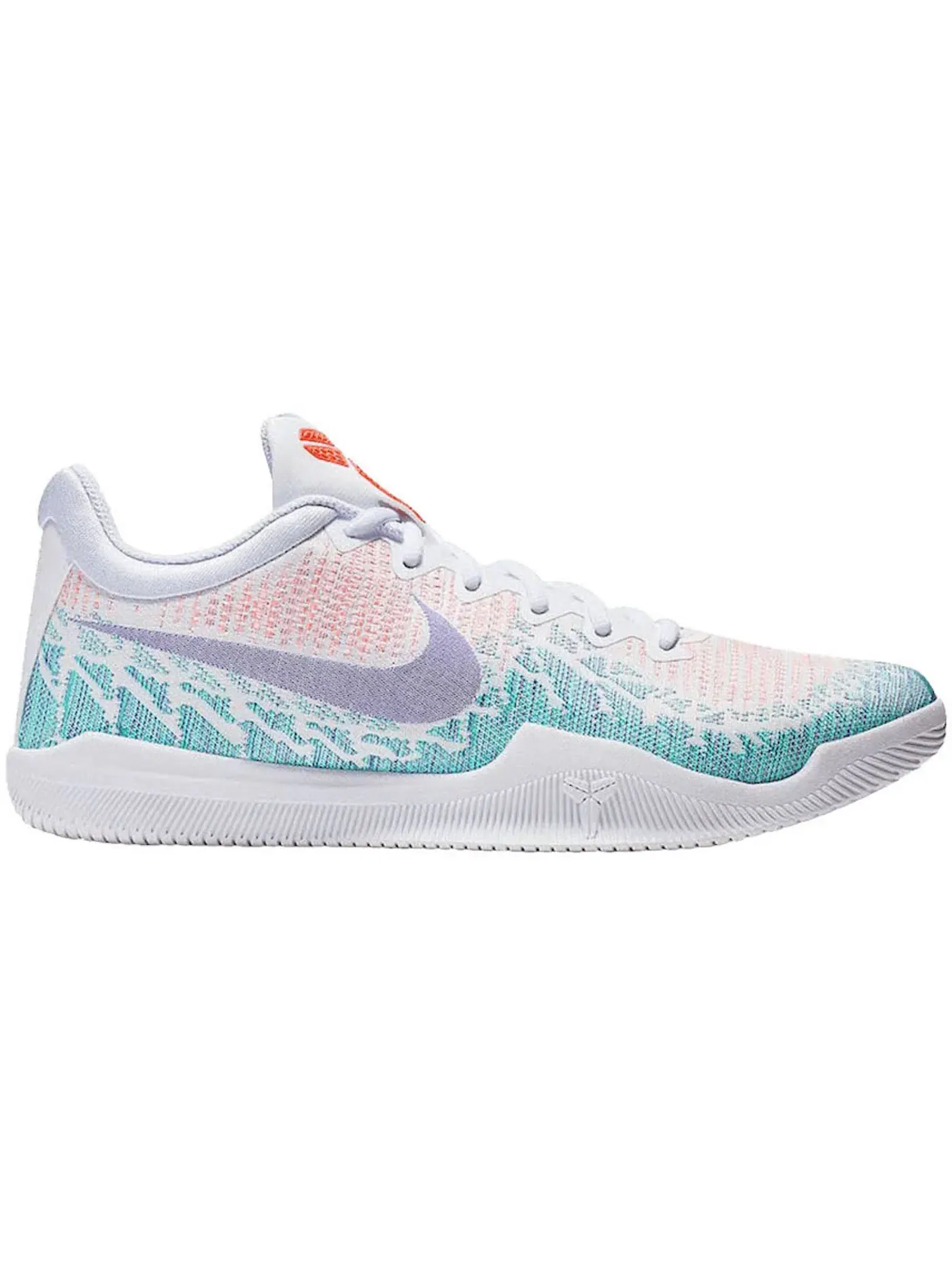 Мужские баскетбольные кроссовки с принтом Nike Mamba Rage Nike — изображение 1 из 1, белый/зеленый-яркий