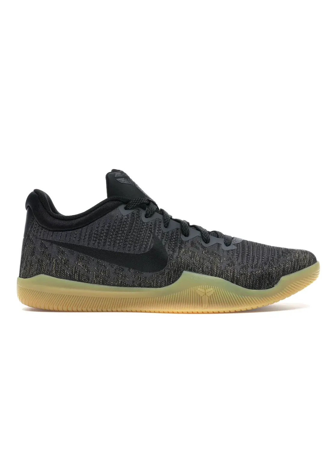 Мужские кроссовки для баскетбола Nike Mamba Rage — изображение 1 из 4, темный серый/черный