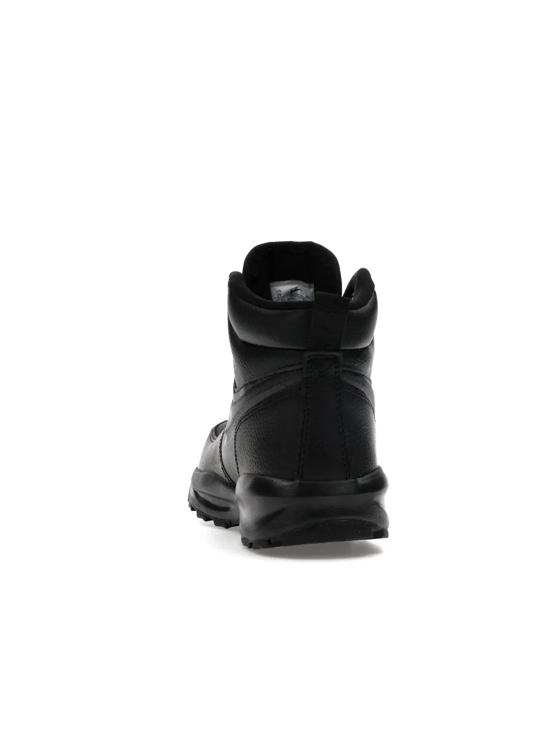 Детские ботинки Nike Manoa — изображение 4 из 4, черный/черный/черный