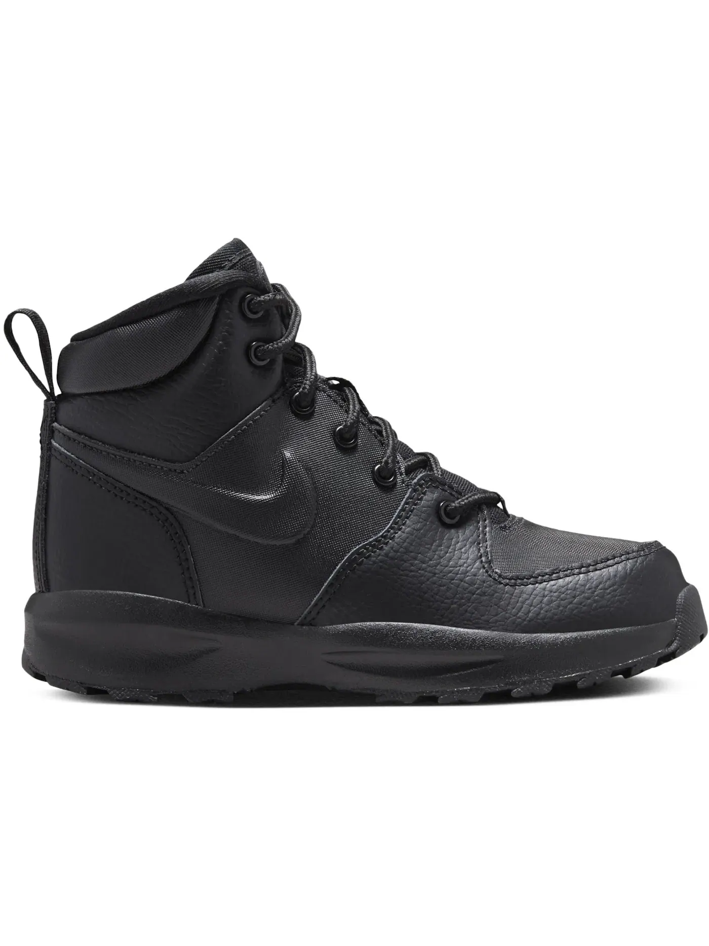 Детские ботинки Nike Manoa — изображение 1 из 1, черный/черный/черный