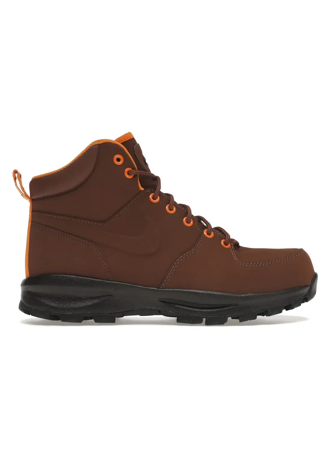 Мужские ботинки кожаные Nike Manoa Leather — изображение 1 из 4, коричневый
