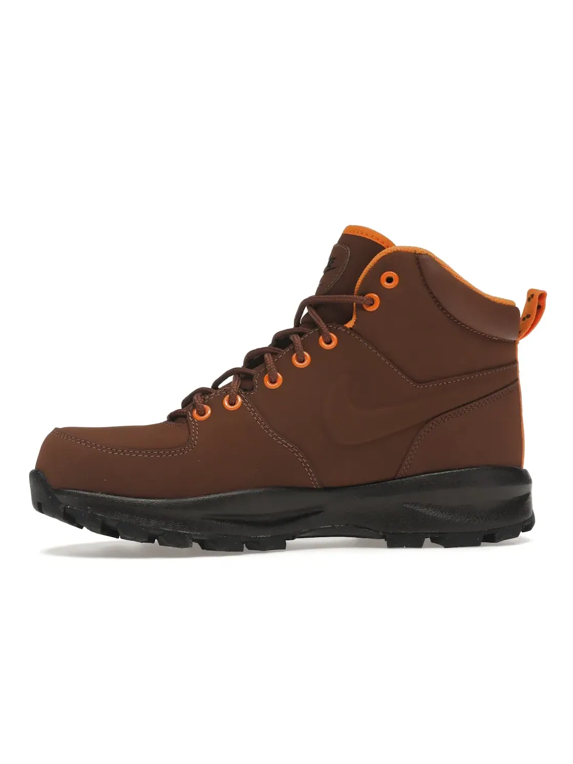 Мужские ботинки кожаные Nike Manoa Leather — изображение 3 из 4, коричневый