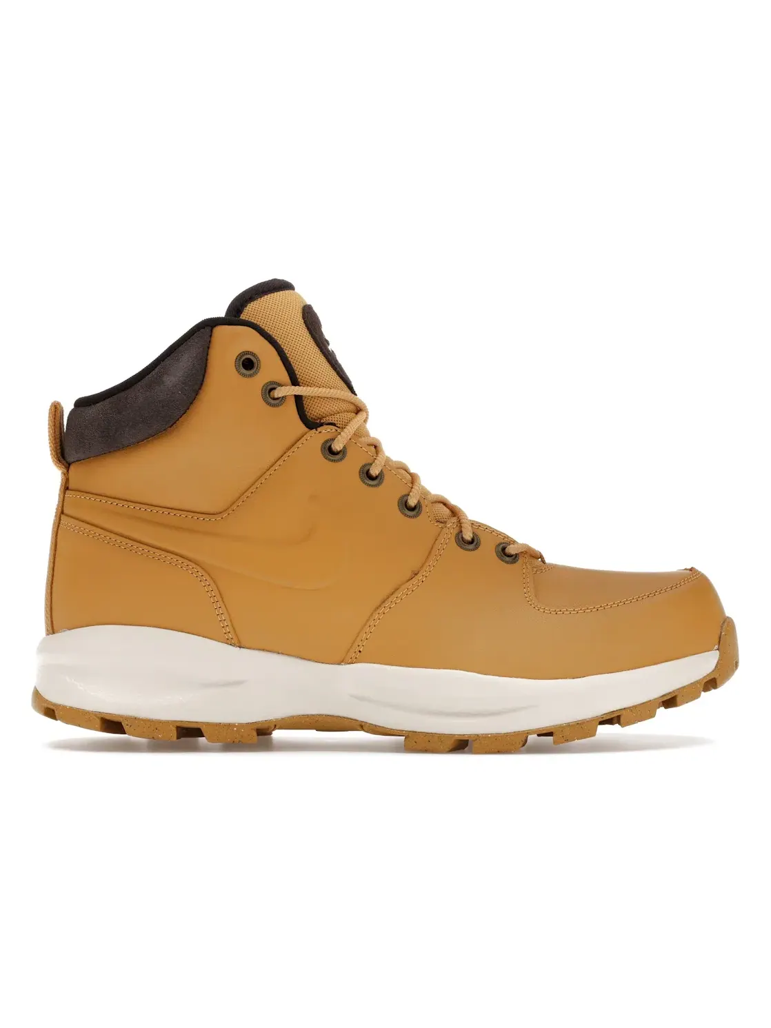 Мужские ботинки кожаные Nike Manoa Leather — изображение 1 из 4, коричневый