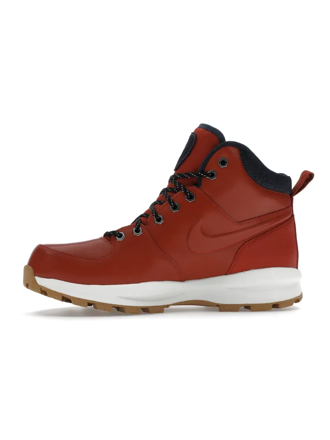 Мужские ботинки высокие Nike Manoa Leather SE — изображение 3 из 4, оранжевый